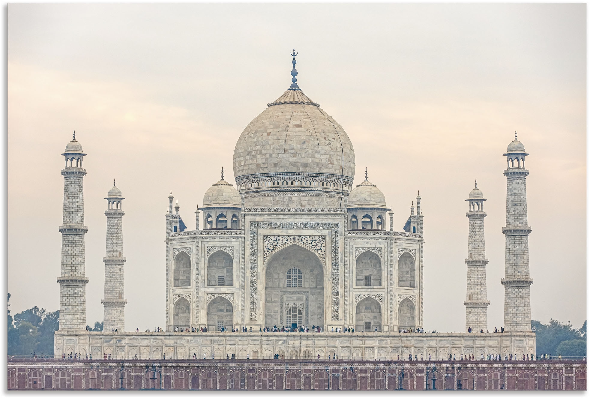 Artland Alu-Dibond-Druck "Taj Mahal" Gebäude 1 Stk. tlg. für Innen- und Auß günstig online kaufen
