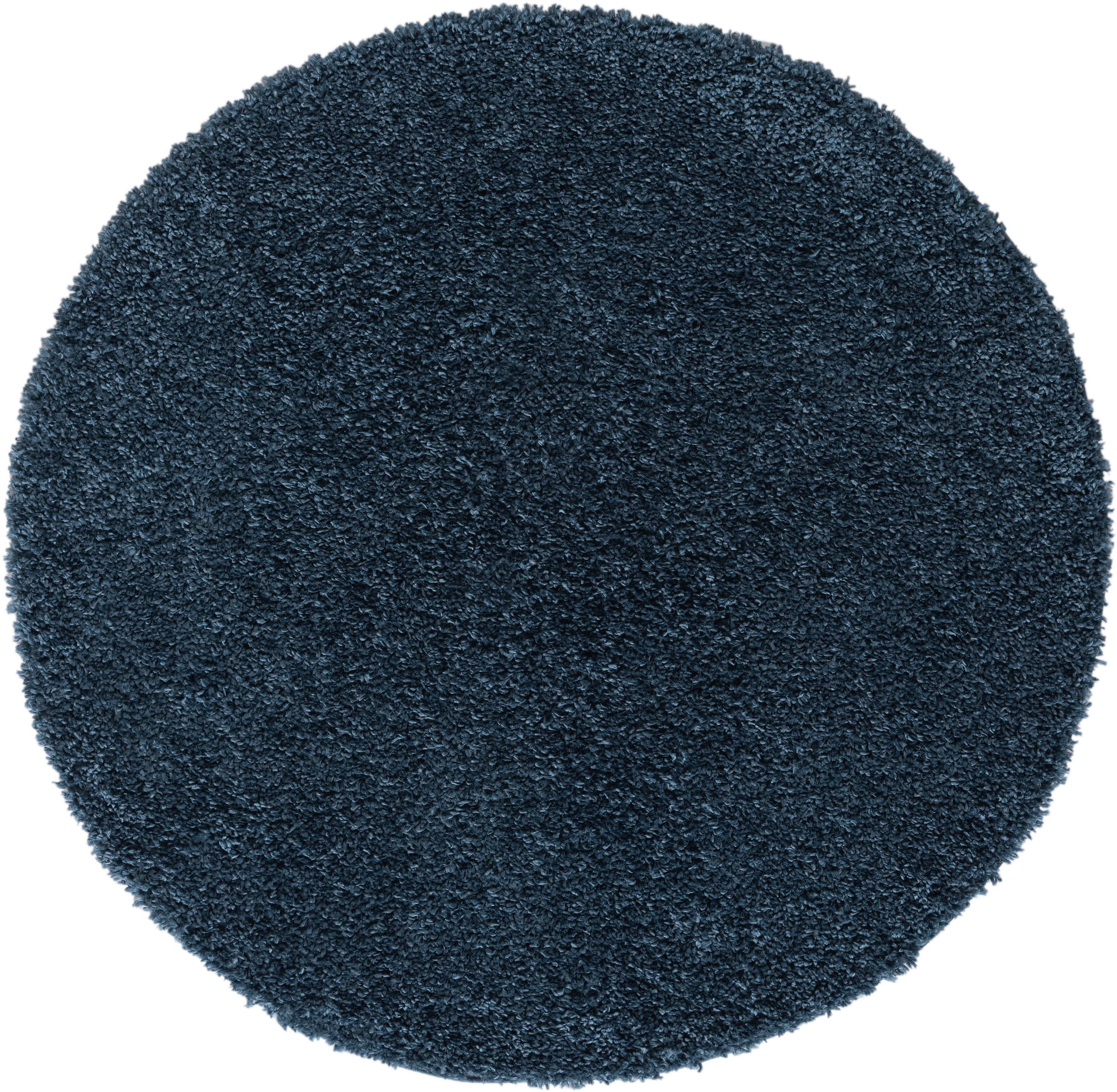 Myflair Möbel & Accessoires Hochflor-Teppich »My Shaggy«, rund, 37 mm Höhe, Shaggy, Uni Farben, leicht glänzend, Microfaser, extra flauschig