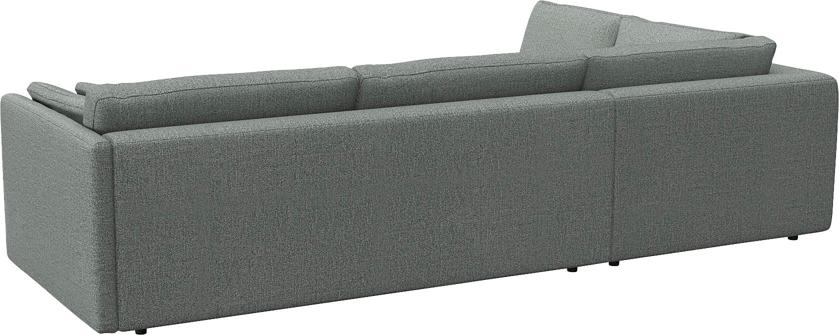 FLEXLUX Ecksofa »Lovane, elegant und zeitlos, bequem, L-Form«, Weich & anschmiegsam, große Sitztiefe auf Kaltschaum, Dekokissen inkl.