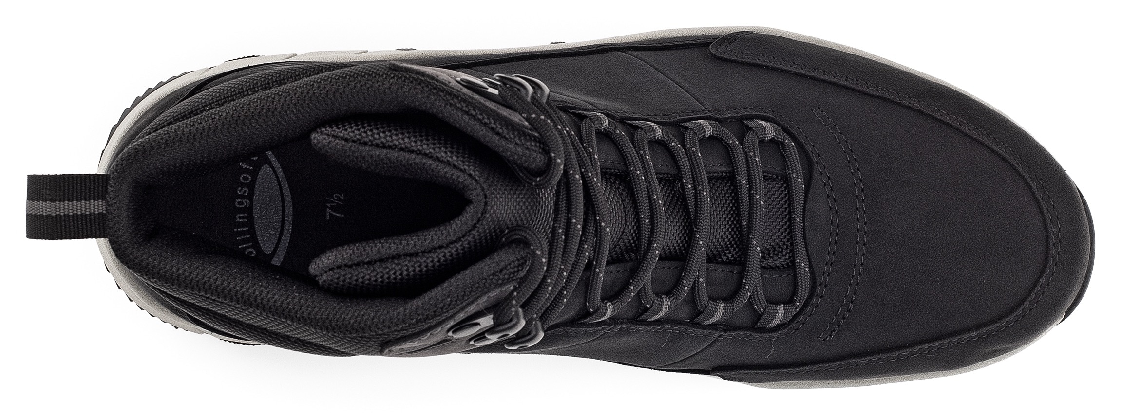 Gabor Rollingsoft Schnürboots, High-Top-Sneaker, Komfortschuh, Freitzeitschuh, Weite G 1/2 (=weit)