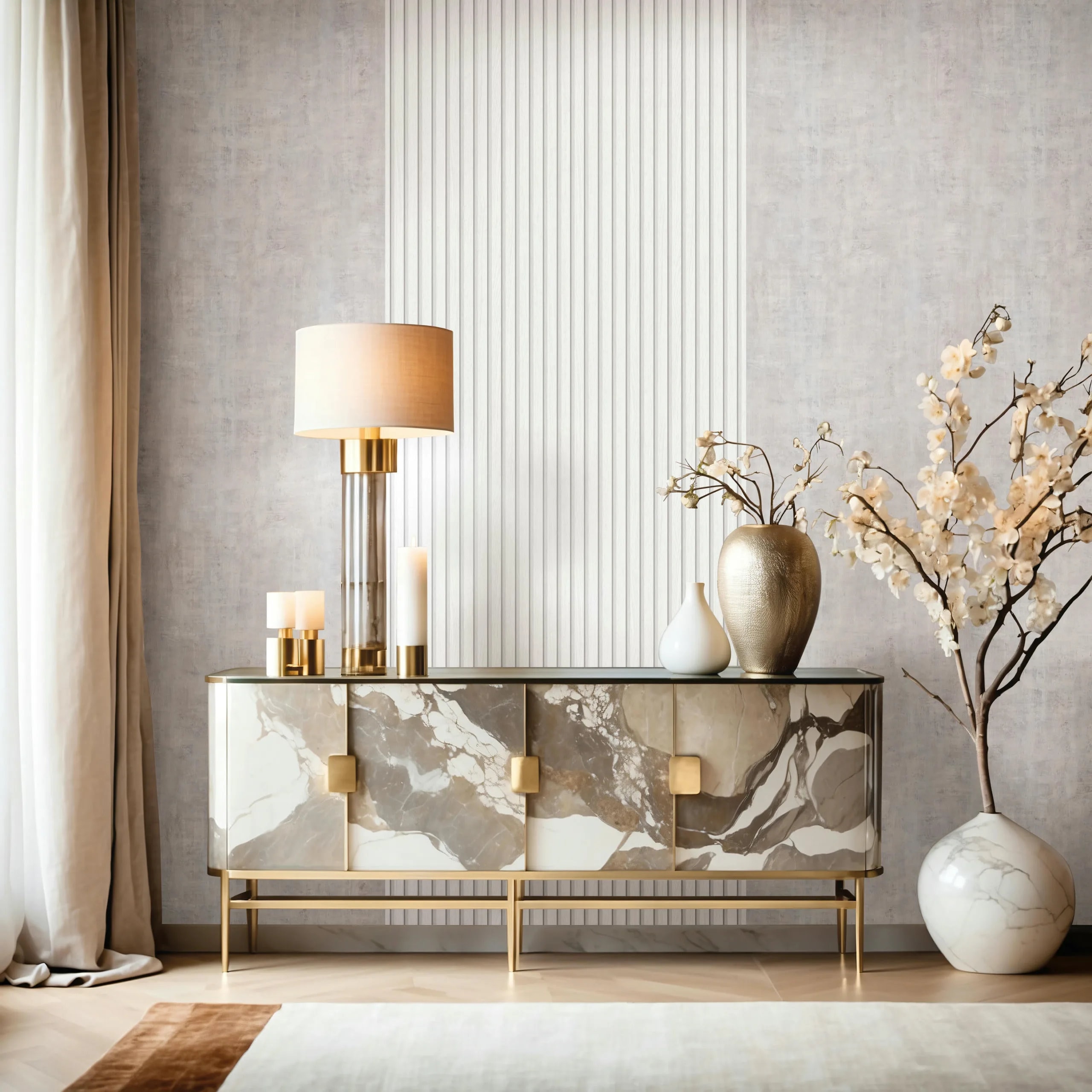 Marburg "Nordic Lumen" Holz für Wohnzimmer Schlafzimmer Küche