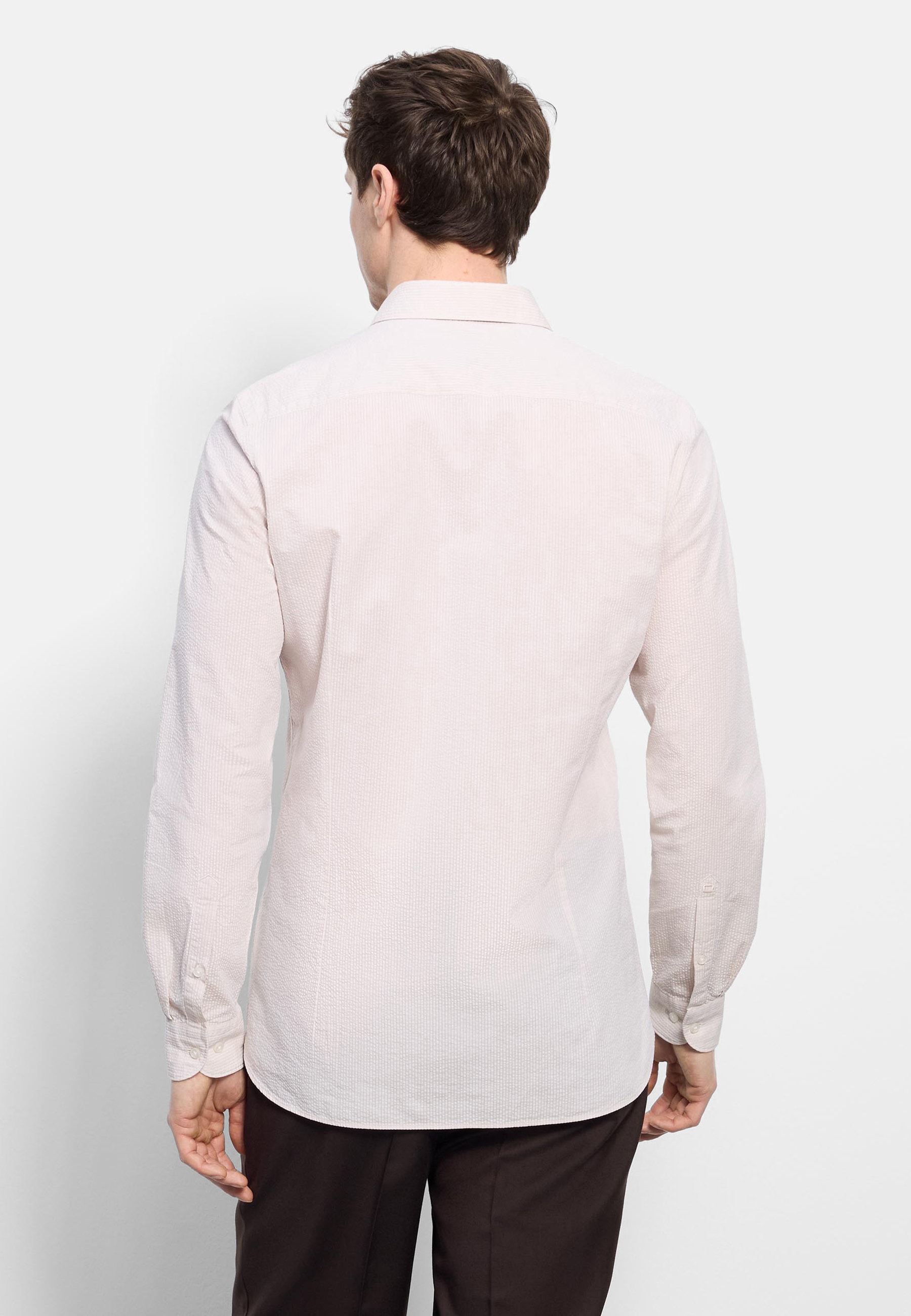 OLYMP Businesshemd »OLYMP Level Five garment washed, Body Fit, Kent«