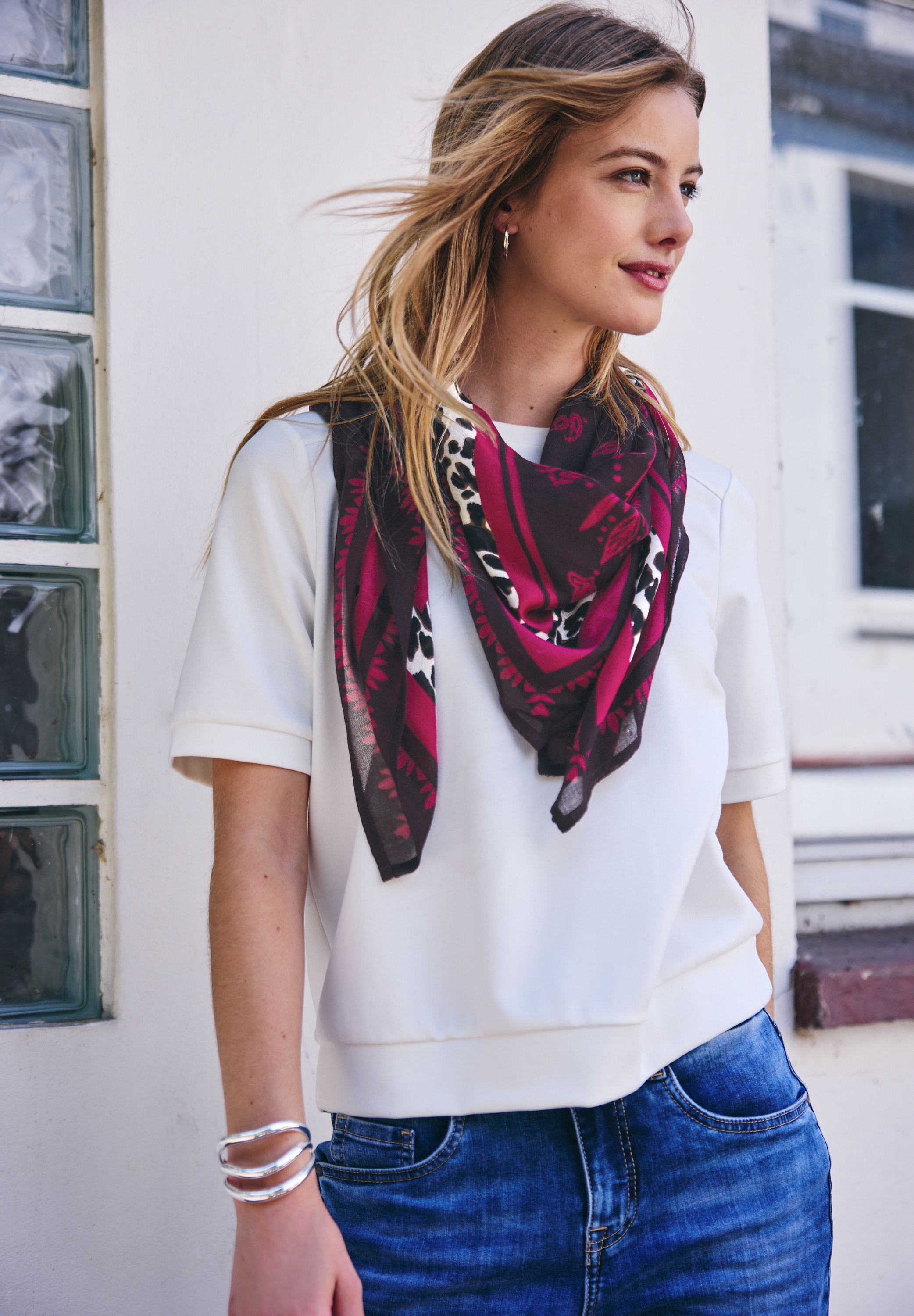 STREET ONE STUDIO Halstuch aus Modal
