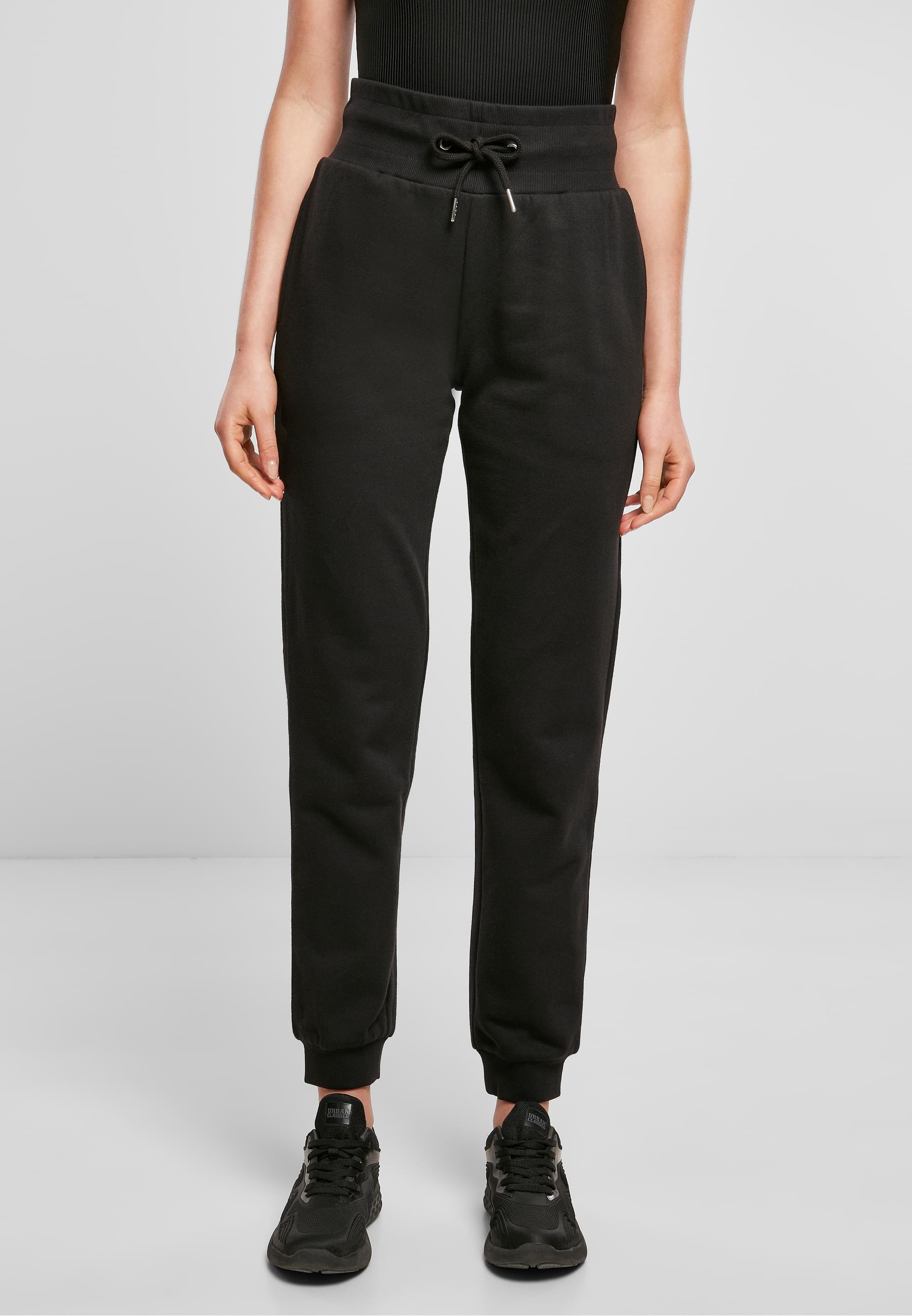 URBAN CLASSICS Jogginghose »Urban Classics Damen Ladies Organic High Waist Sweat Pants«, (1 tlg.)