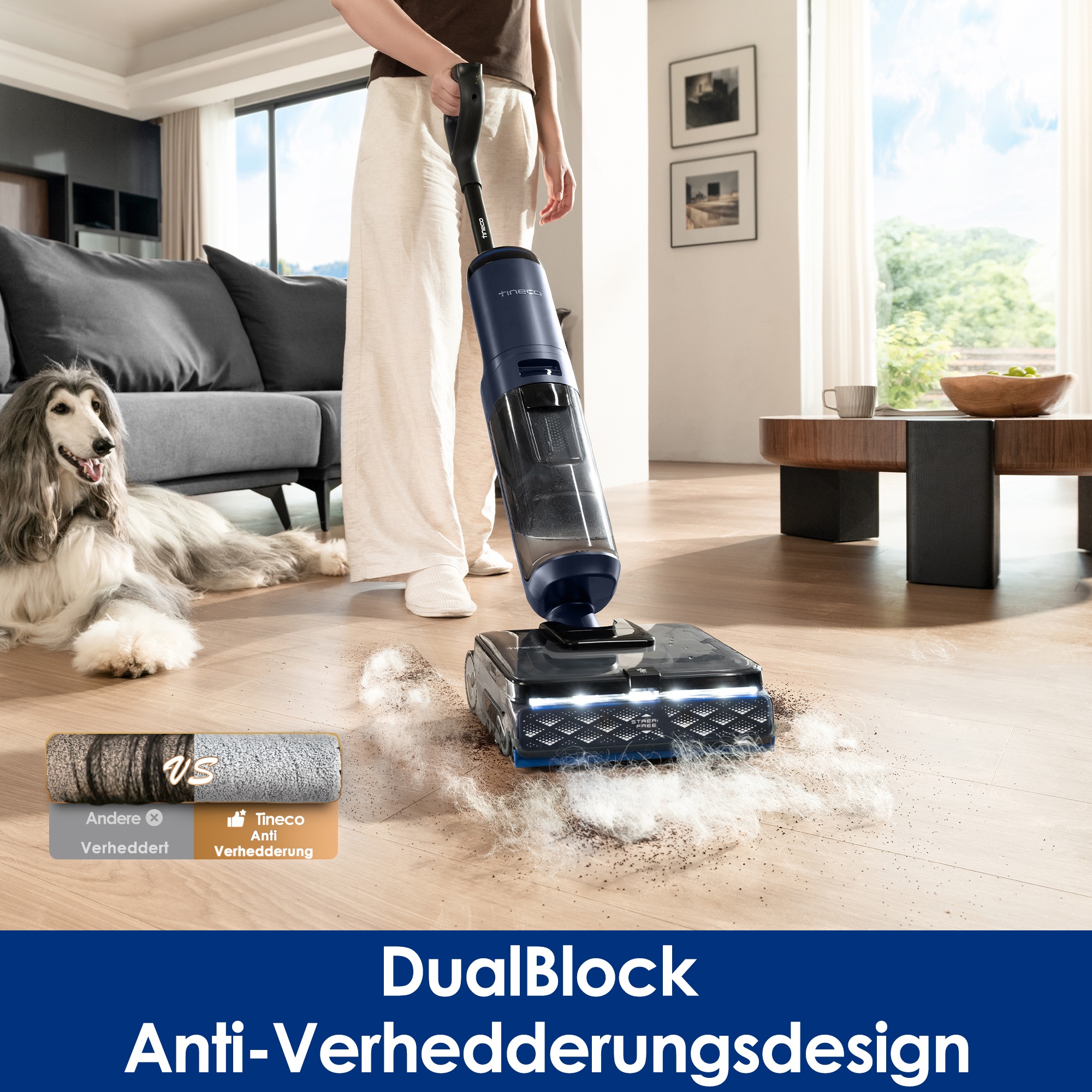 Tineco Nass-Trocken-Sauger "FLOOR ONE S7 Max Pro" Hochdruck-Wasserstrahl, i günstig online kaufen