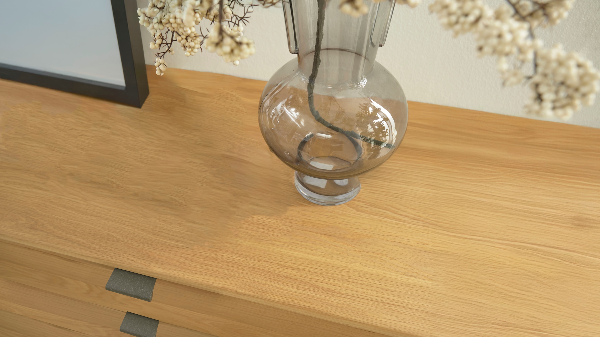 WIEMANN Kombikommode »Cardiff Sideboard, Wäscheschrank, teilmassiv Erle, mit Schubladen« Kommode 141x86x43 cm, braun, mit Dämpfung, MADE IN GERMANY,  verschiedenen Ausführungen, inklusive Einlegeboden