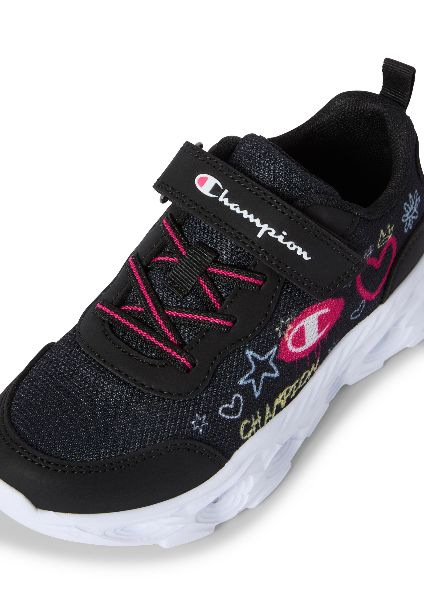 Champion Sneaker »FUNFAIR PRINT G PS«, mit cooler Blinkfunktion