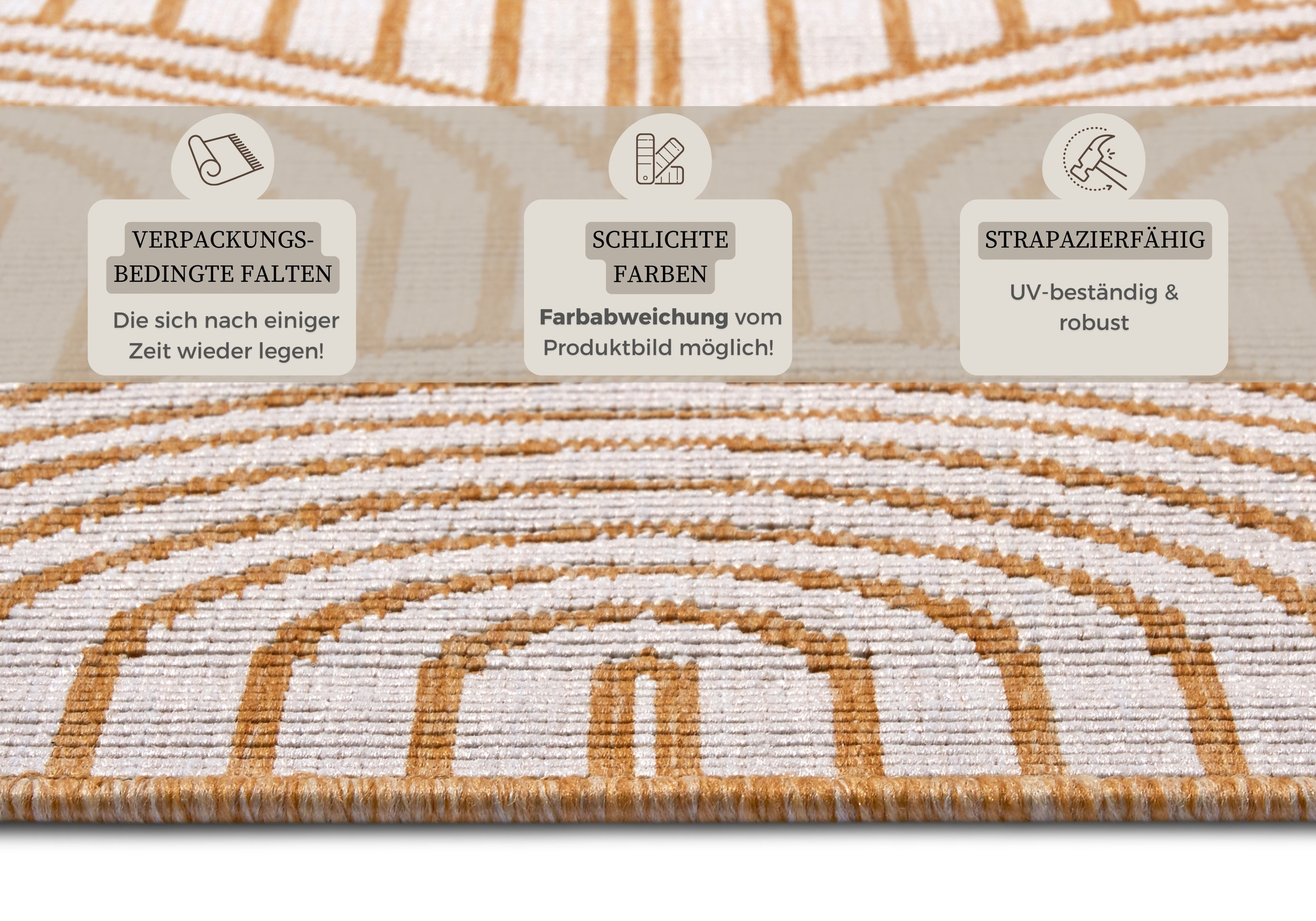 Hanse Home Pangli Reversible Rug Yellow/120x170cm 3