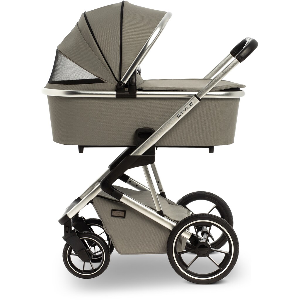 Moon Kombi-Kinderwagen »Style, taupe«, 22 kg, ; Kinderwagen