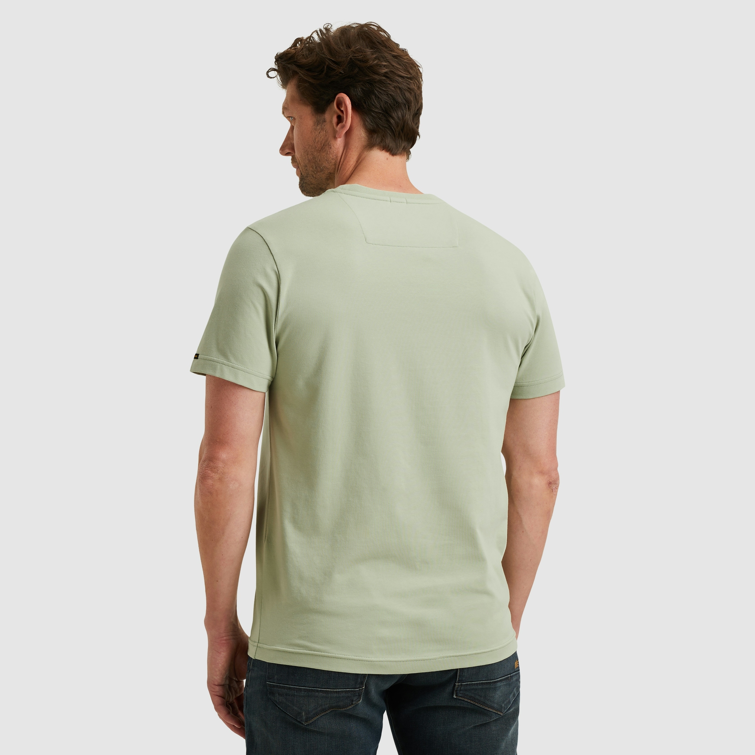 PME LEGEND T-Shirt mit Logobadge