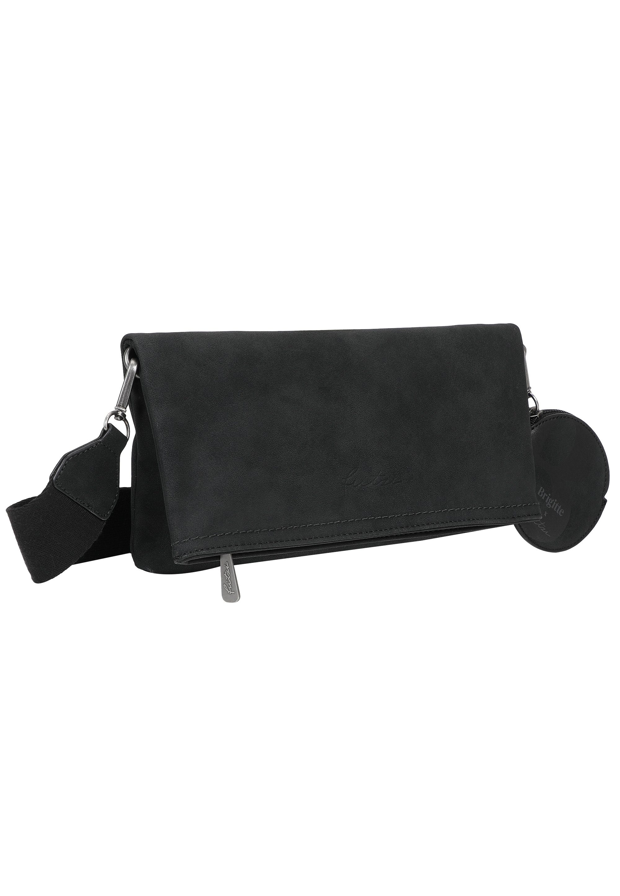 Fritzi aus Preußen Schultertasche »Brigitte x fritzi Special Ronja Cross«, mit abnehmbarem Anhänger