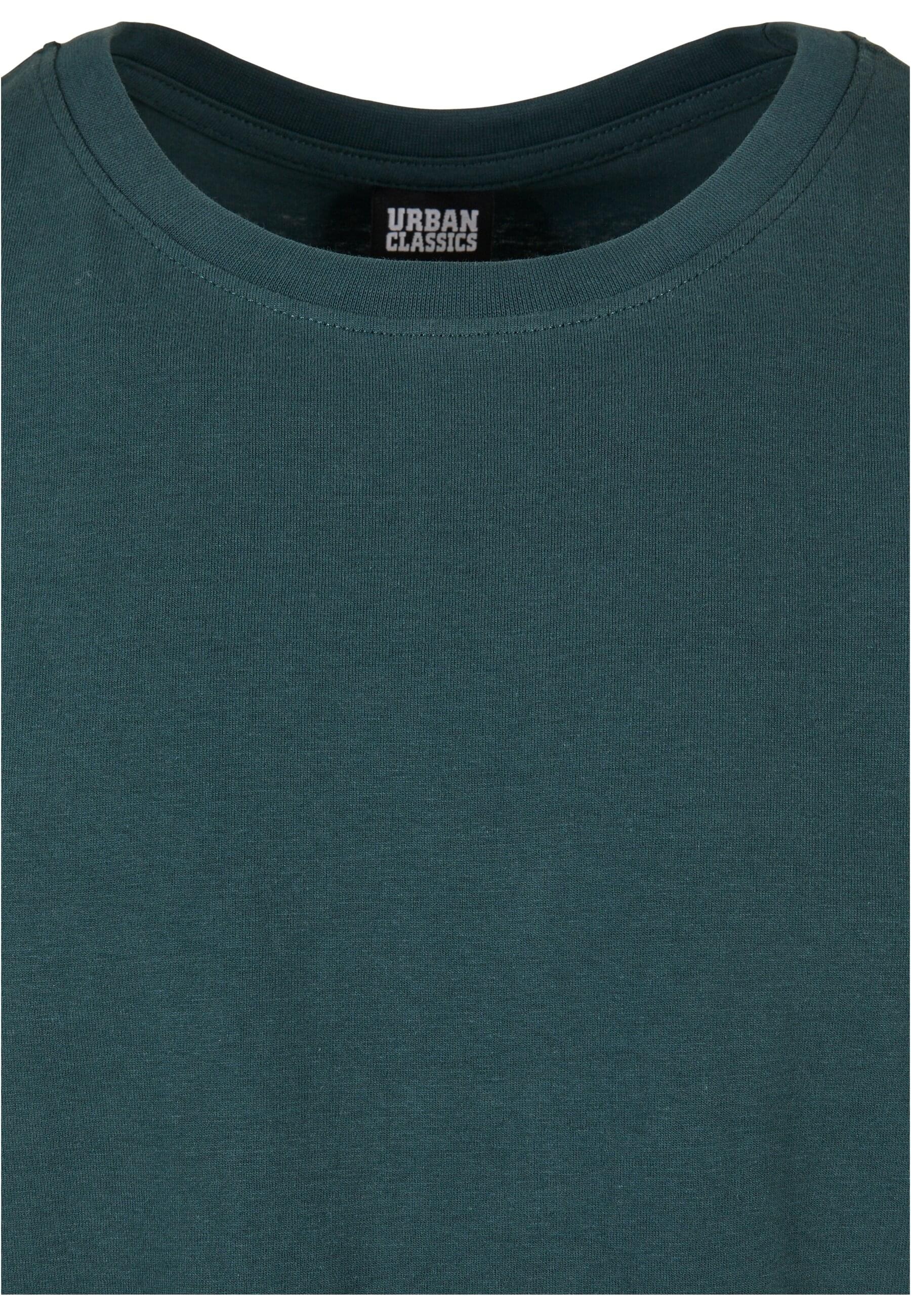 URBAN CLASSICS T-Shirt »Urban Classics Herren Long Shaped Turnup Tee«, (1 tlg.)
