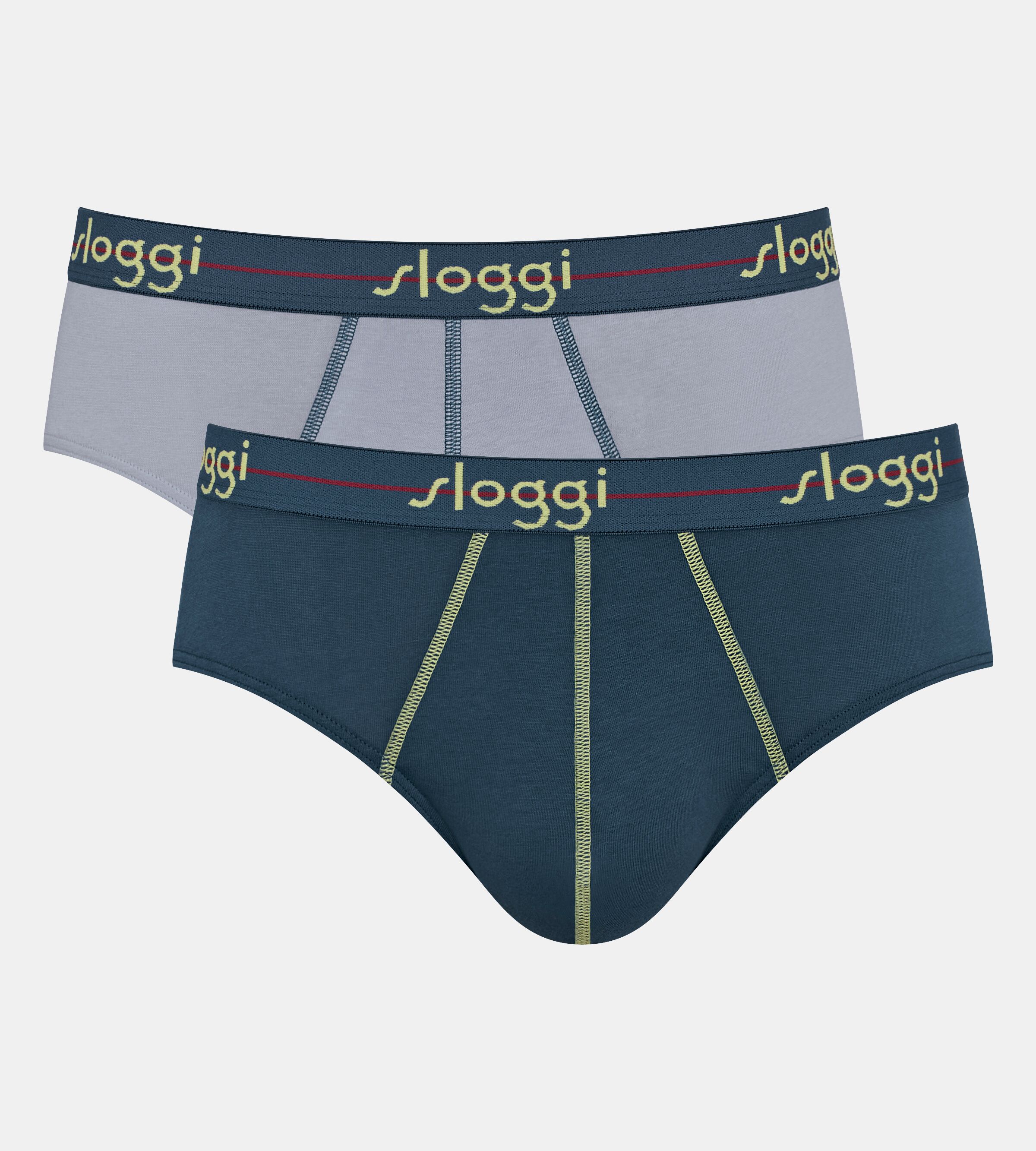sloggi Midislip "men Start" sportliche geschnitten, ohne Eingriff, Cotton-Mix