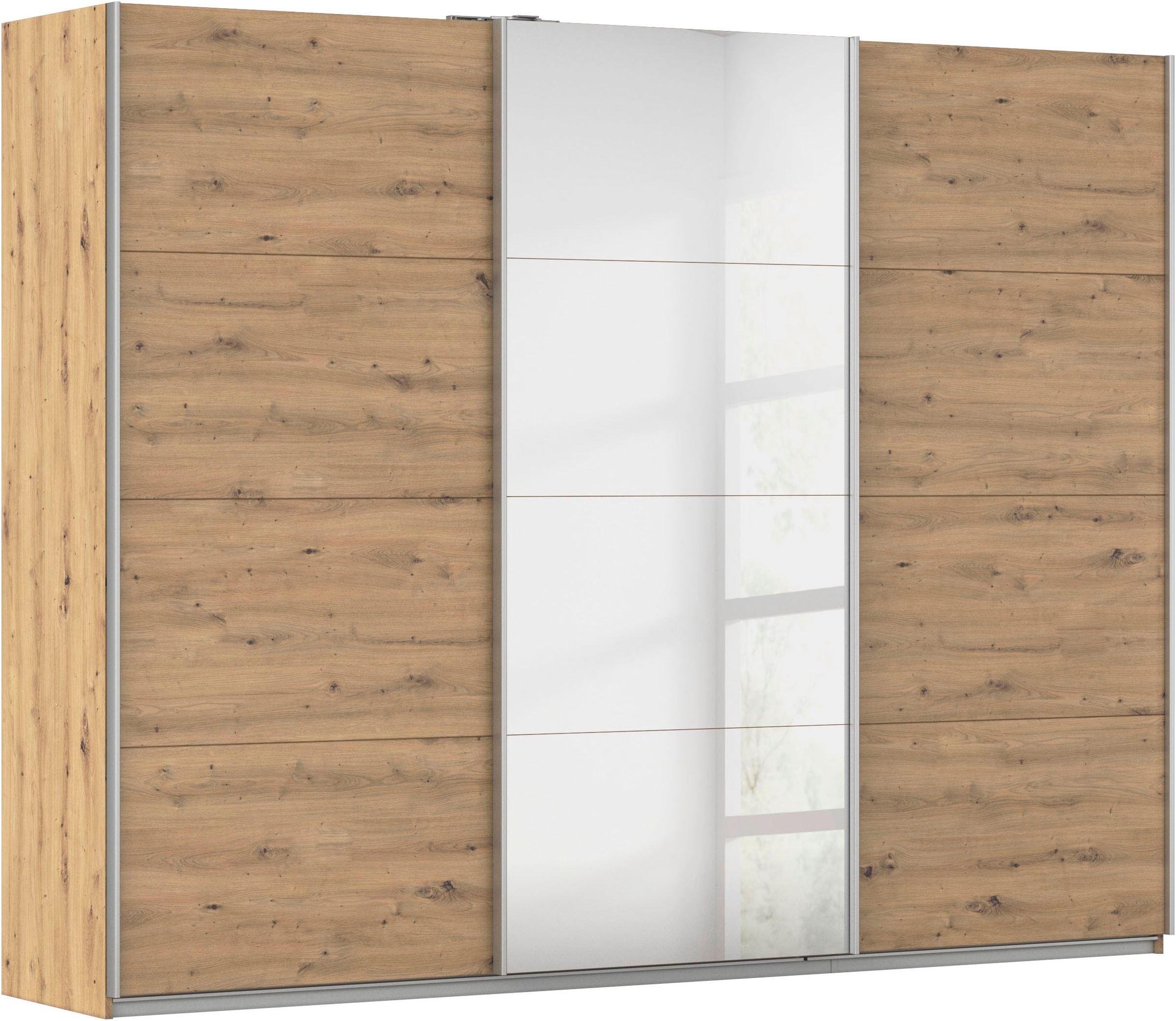 OTTO home Kleiderschrank "Mehrzweckschrank Schwebetürenschrank Mietswohnung Schlafzimmer CORTONA" erhältlich in Breite: 136/181/203/226/271/315/360 cm, Höhe: 210/229 cm, in 3 Ausstattungen BASIC/CLASSIC/PREMIUM (SOFT-CLOSE) MADE IN GERMANY