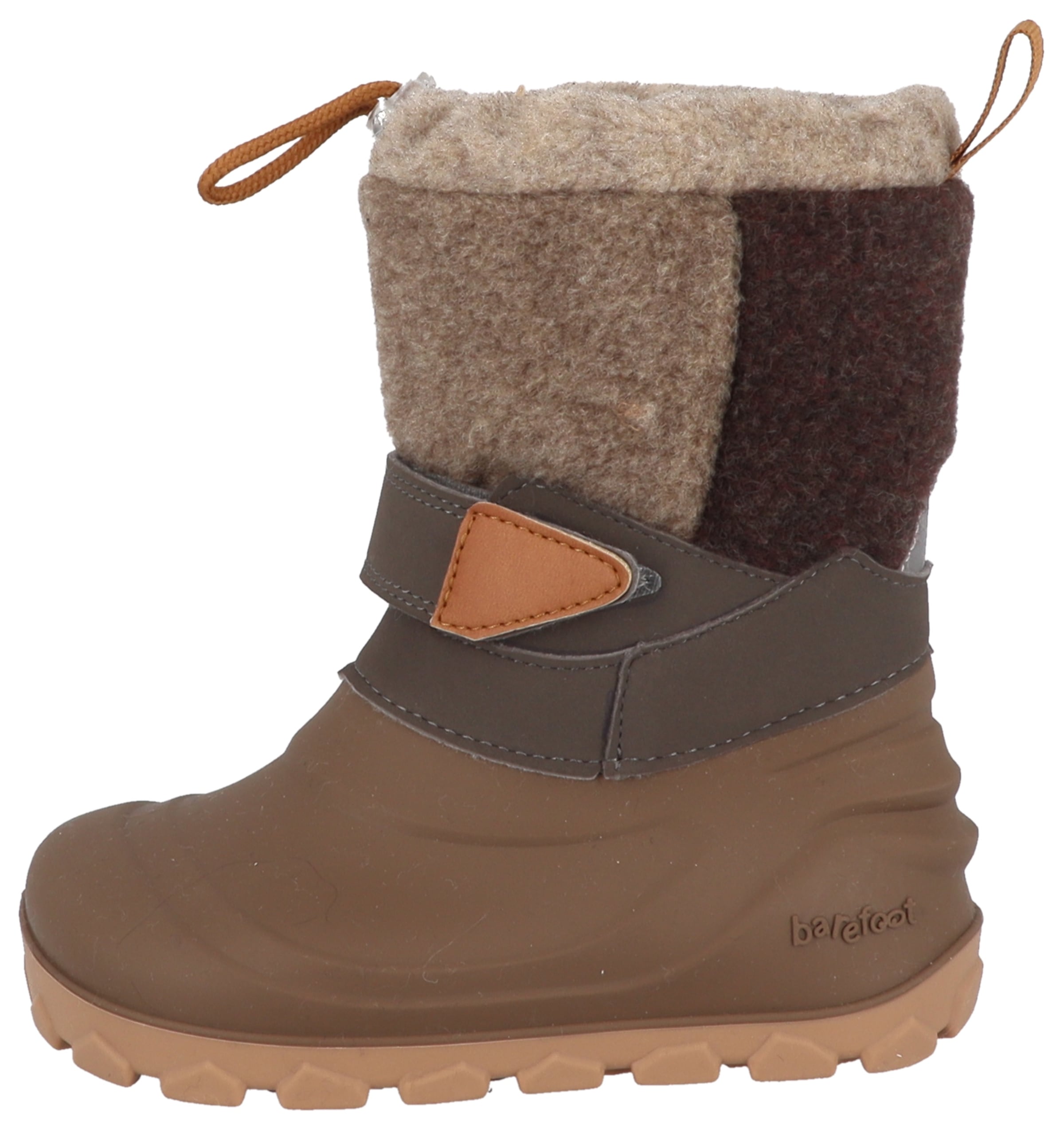 Lurchi »Jan 1 Barefoot«  Winterboots, mit Kontrastbesatz, Größenschablone zum Download