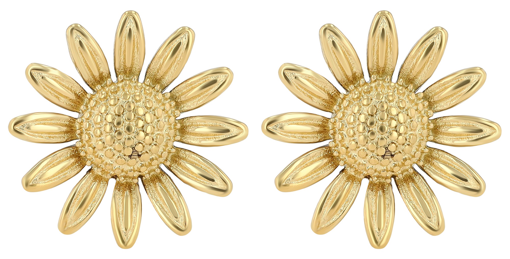 Adelia´s Paar Ohrhänger "Damen Ohrringe – Ohrstecker Sonne aus Edelstahl" P günstig online kaufen