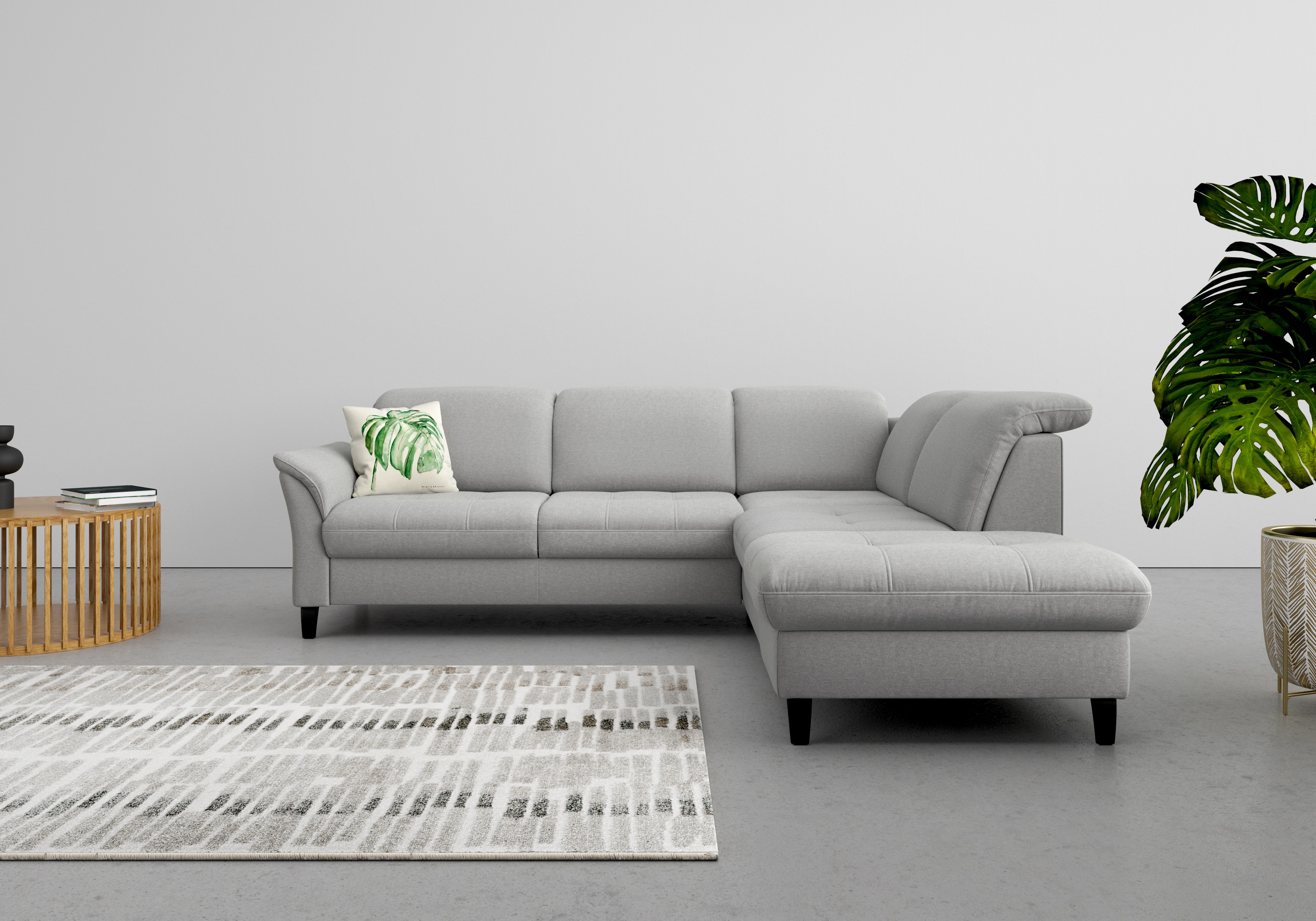 Thumbnail - sit&more "Maggiore L-Form" wahlweise mit Kopfteilverstellung, Bettfunktion und Stauraum