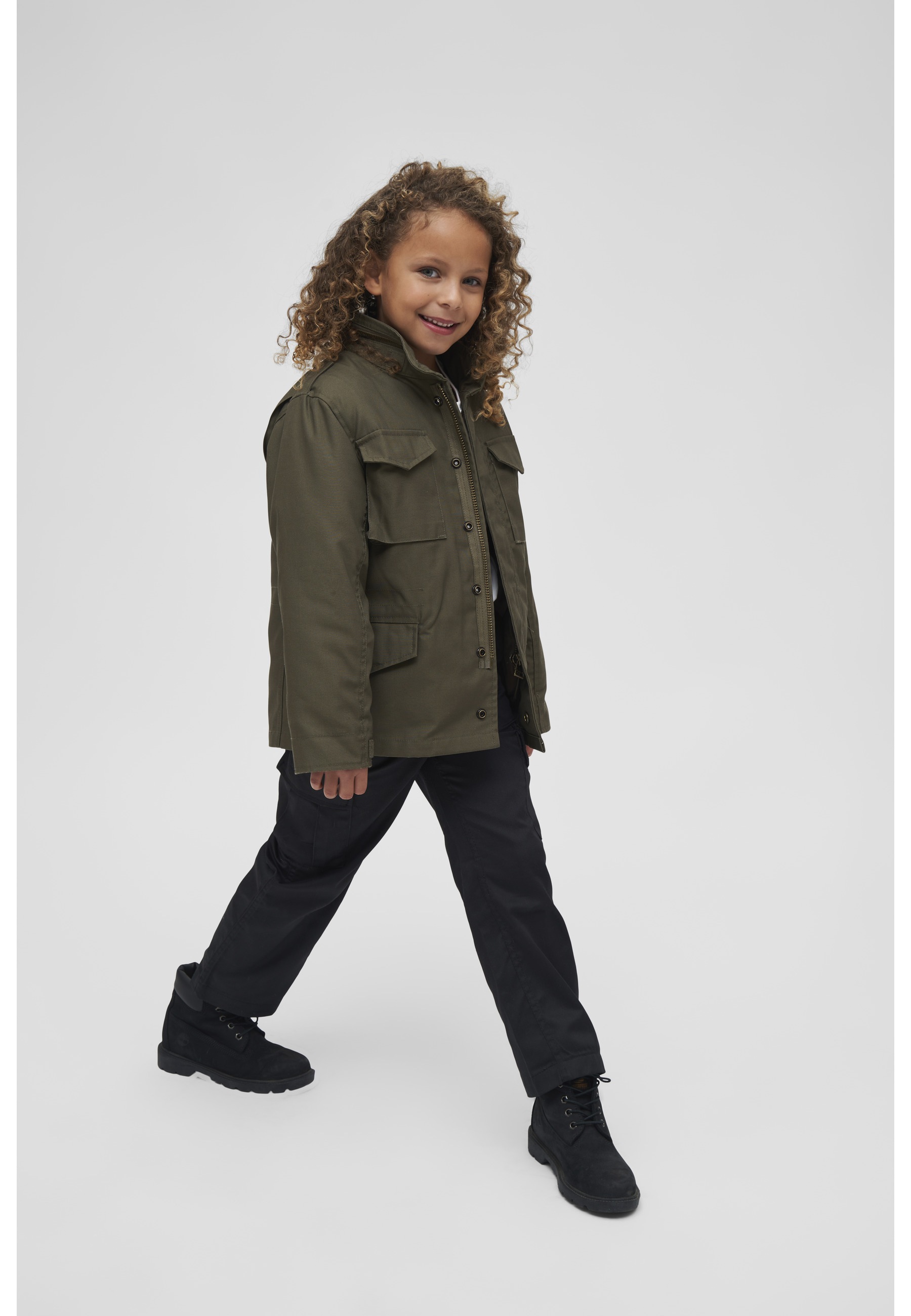 Brandit Parka »Brandit Herren Kids M65 Standard Jacket« 1 Stk. tlg. ohne Kapuze
