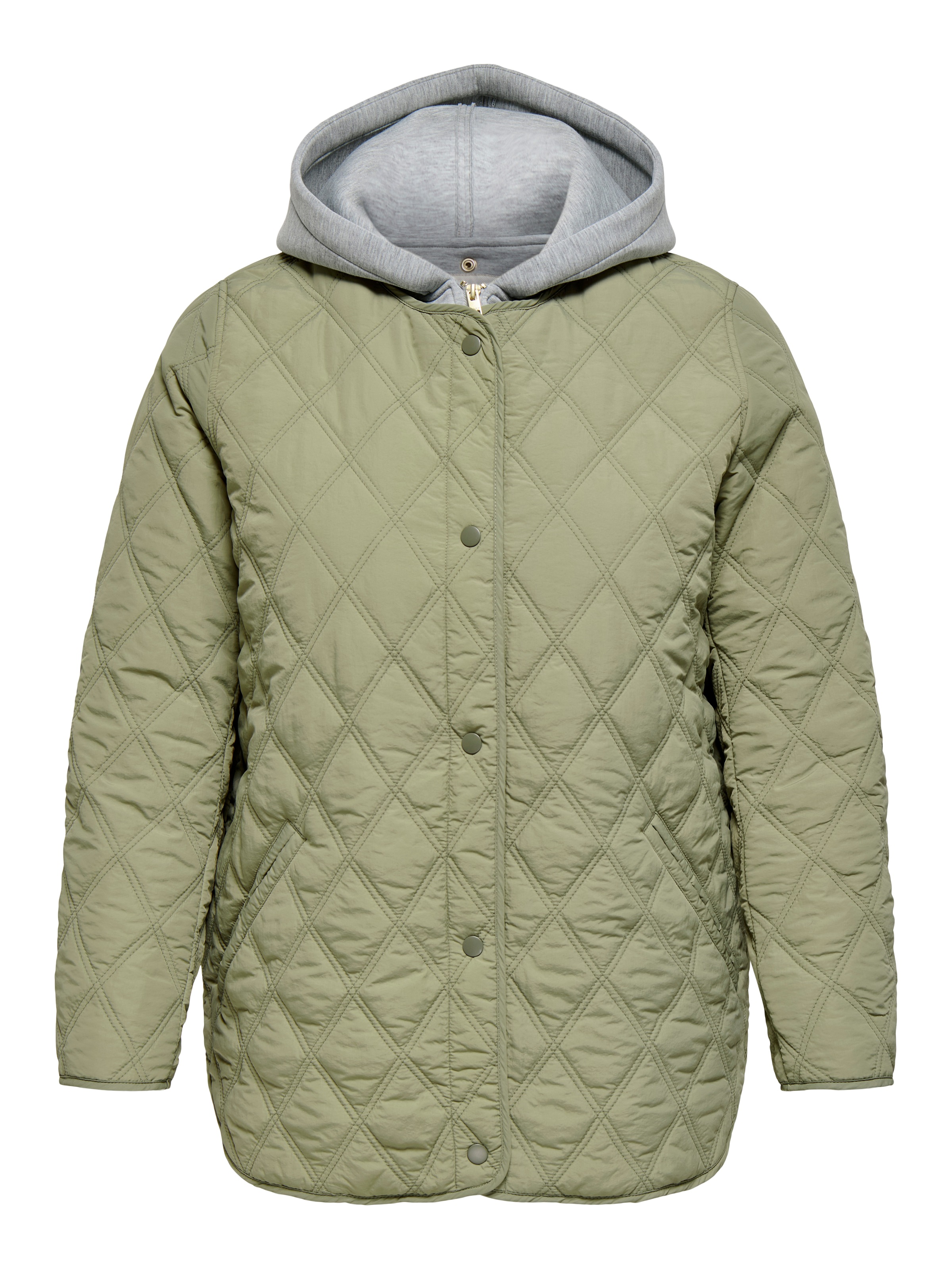 ONLY CARMAKOMA Steppjacke »CARRISSO LIFE HOOD QUILT JACKET OTW« mit Kapuze