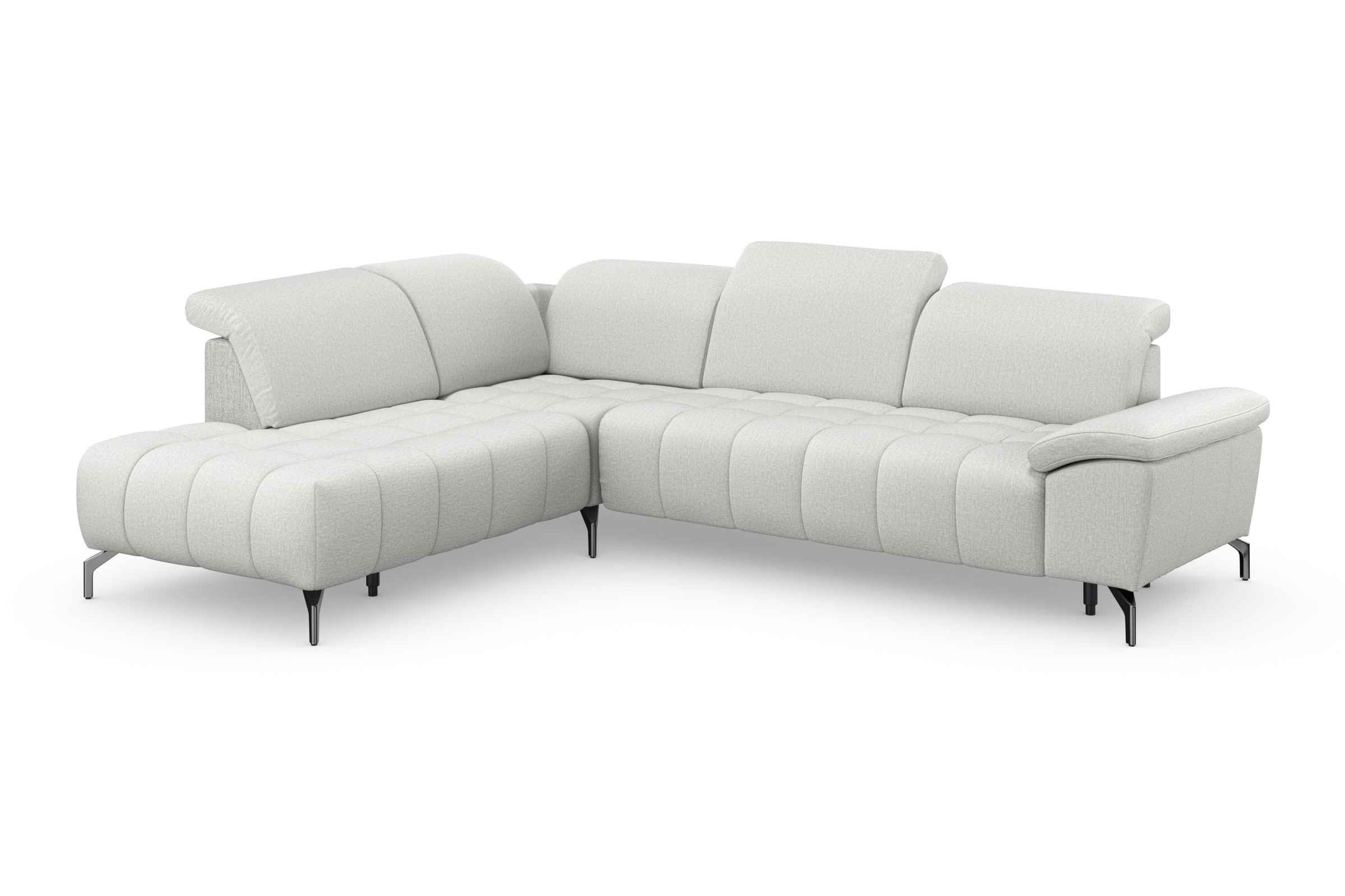 Thumbnail - sit&more "Cool L-Form" wahlweise mit Kopfteilverstellung und Vorziehsitz motorisch