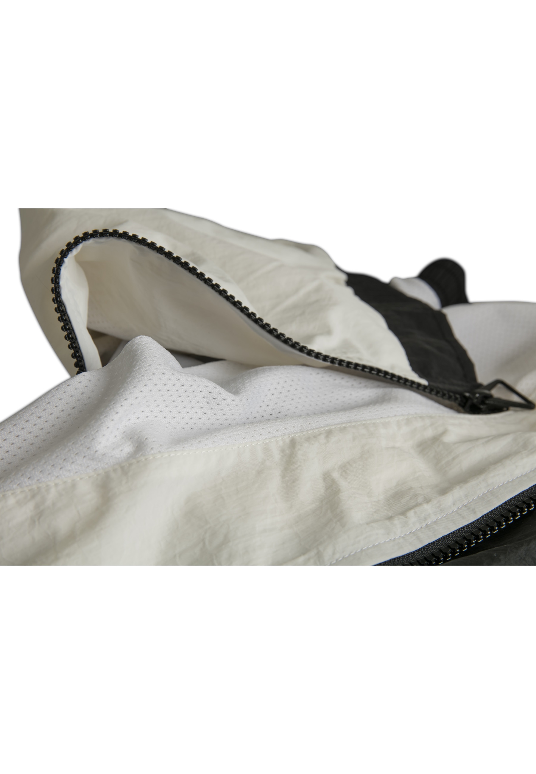 URBAN CLASSICS Langmantel »Urban Classics Damen Ladies Short Raglan Crinkle Batwing Jacket«