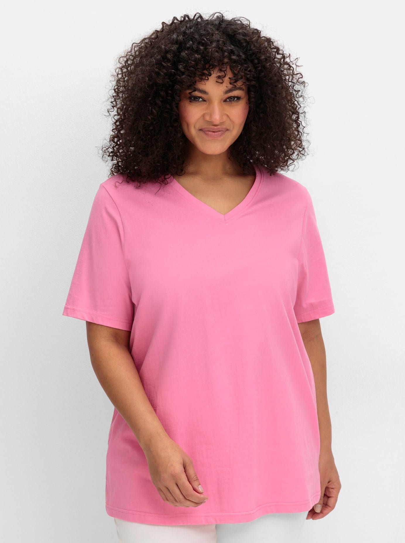 Sheego T-Shirt "T-Shirt", (1 tlg.) günstig online kaufen