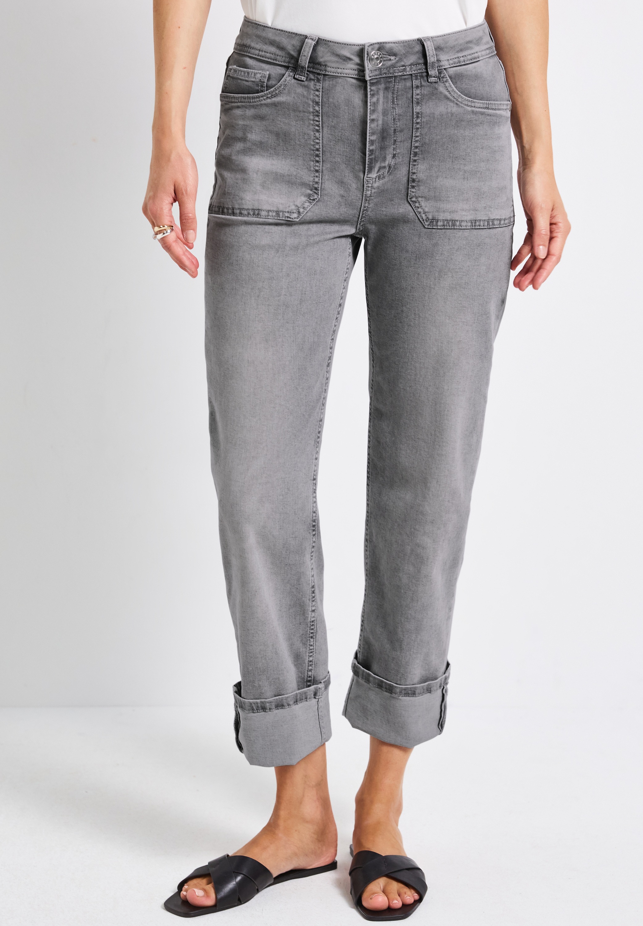 STREET ONE Comfort-fit-Jeans, High Waist günstig online kaufen