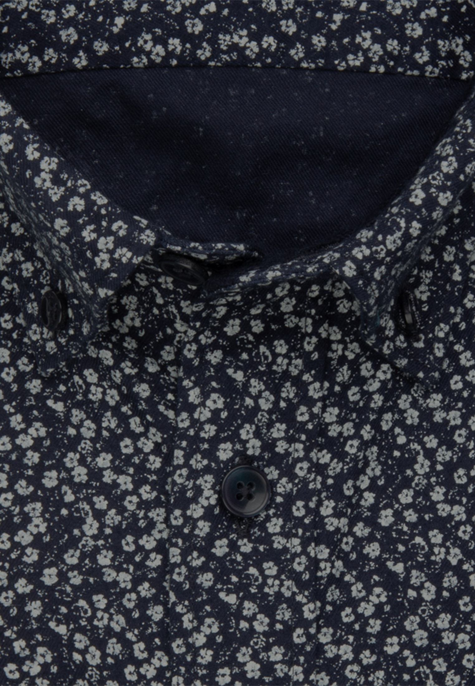 seidensticker Businesshemd »Schwarze Rose«, Regular Langarm Button-Down-Kragen Druck