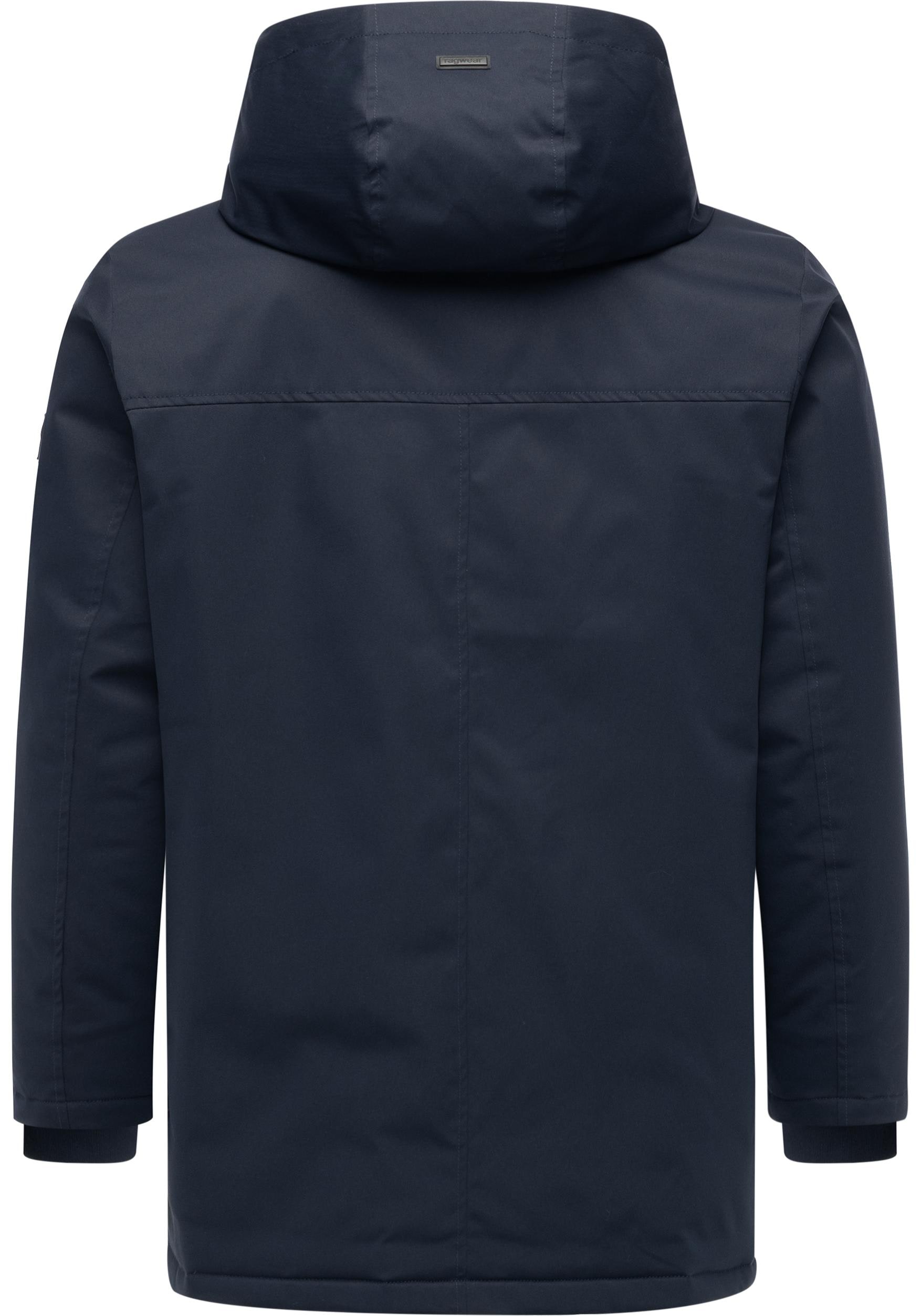 Ragwear Kurzmantel »Parcan Twill YOUMODO« wasserdichter Herren Winterparka