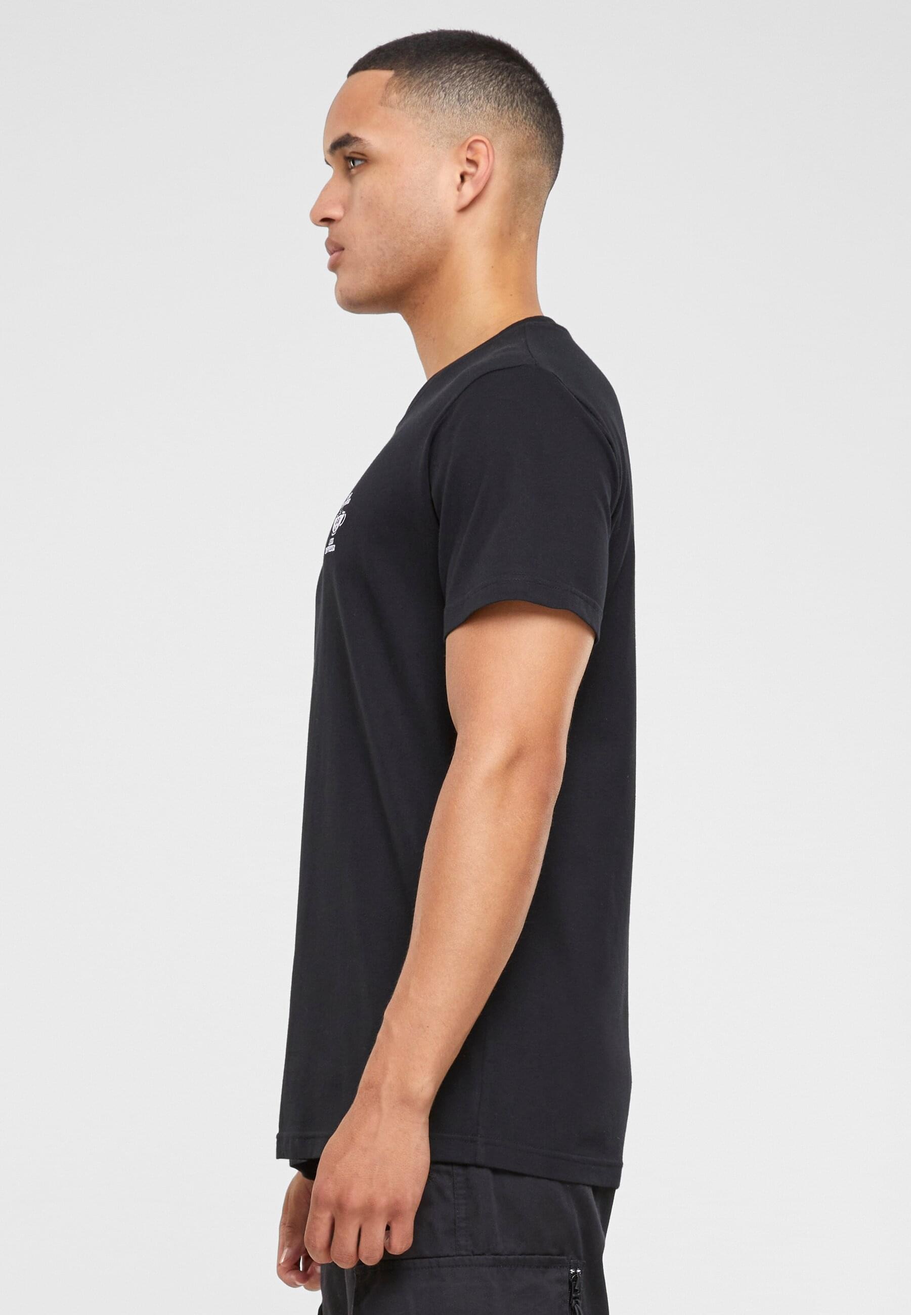 MisterTee T-Shirt »MisterTee Herren More Espresso Less Depresso Tee EMB«, (1 tlg.)