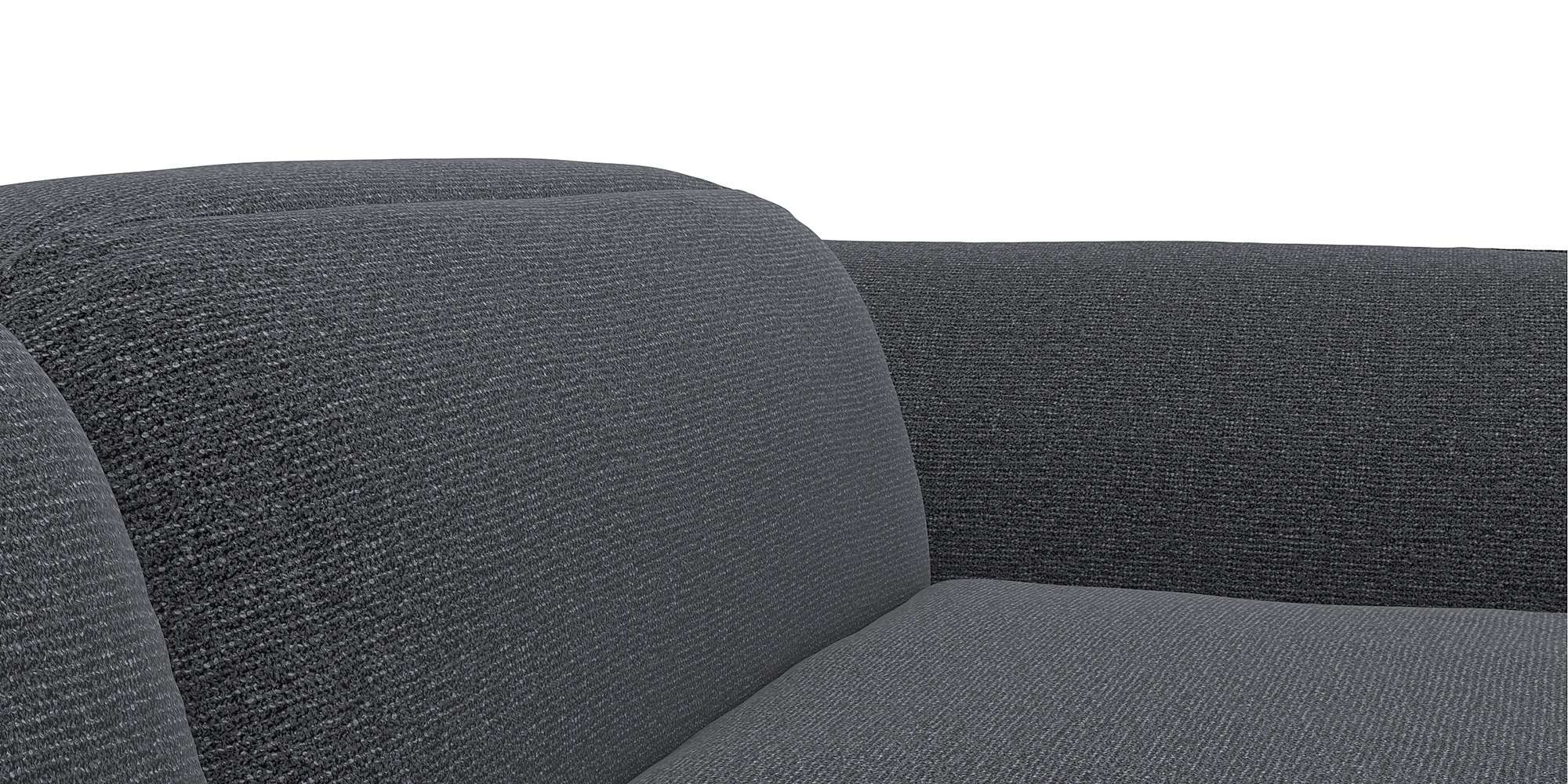 FLEXLUX Ecksofa »Salino, Funktionssofa mit Recamiere, Relaxsofa, Ecksofa«, Sofa mit Arm- und Kopfteil-Verstellungen, Kaltschaum & Stahl-Wellen