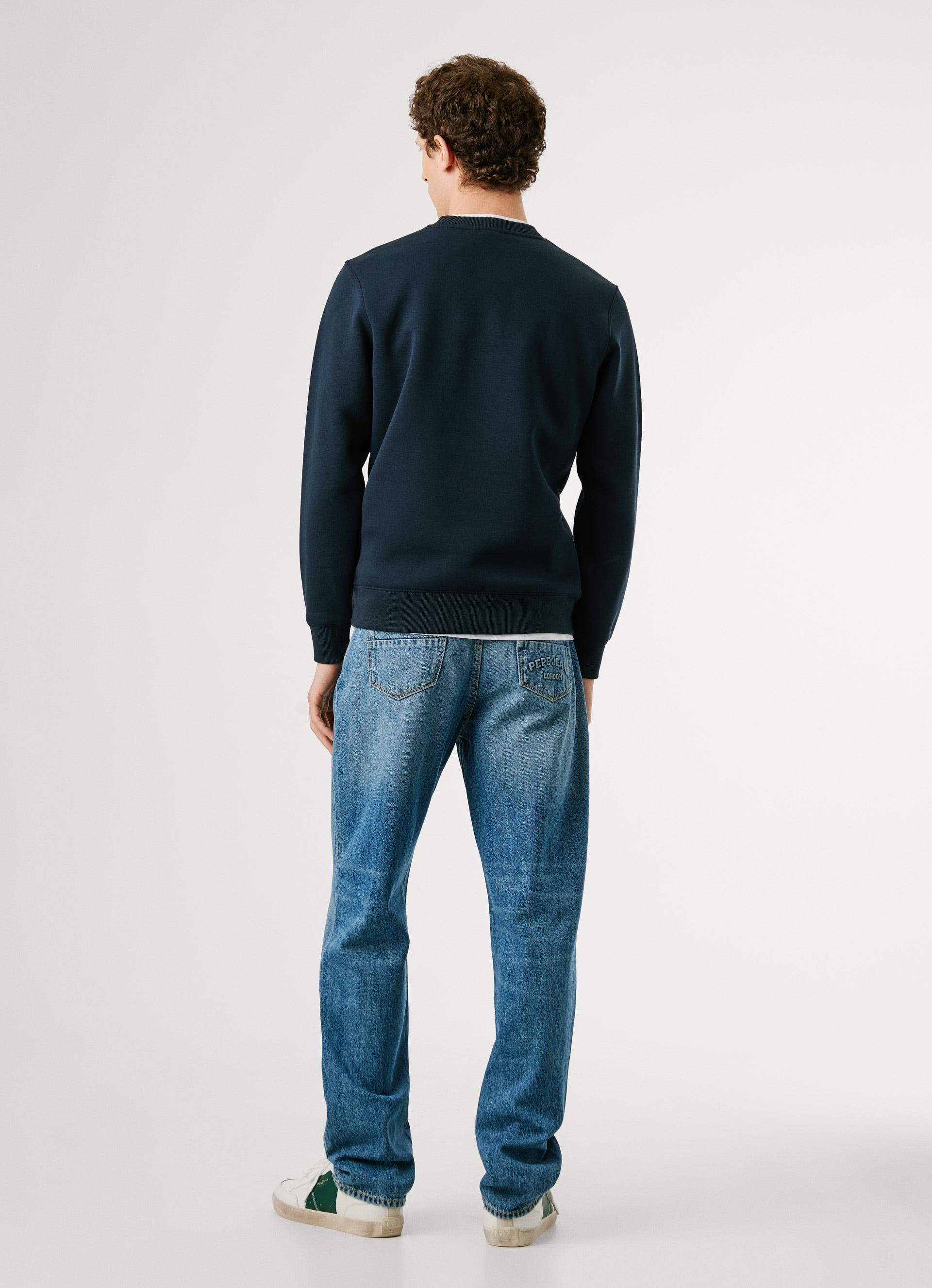 Pepe Jeans Sweatshirt »MATTHEW CREW« mit Label-Print auf der Brust