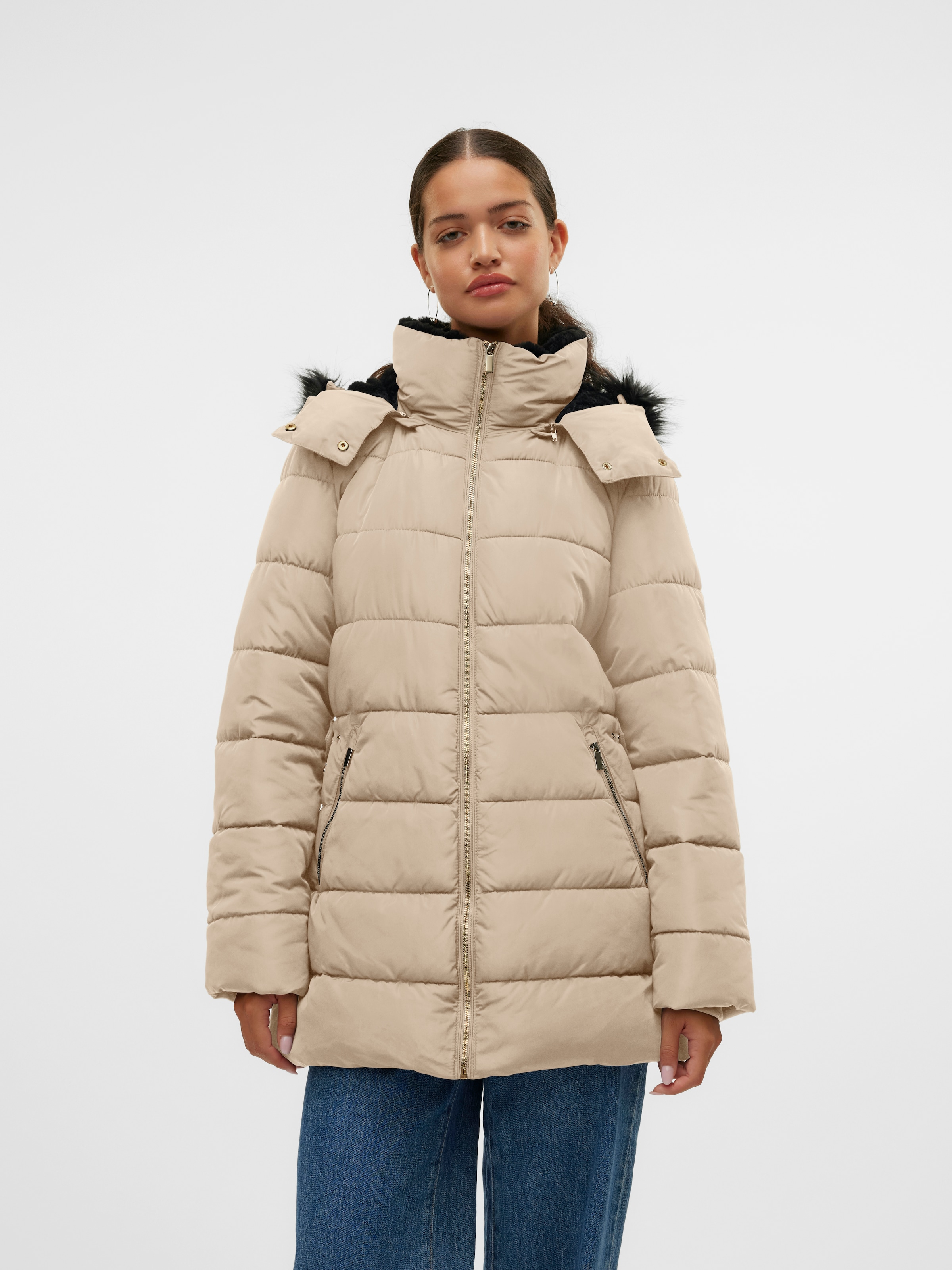 Vero Moda Steppjacke "VMWILMA JACKET PRM", mit Kapuze günstig online kaufen