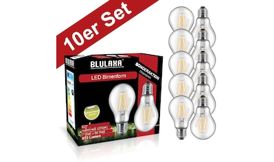 LED-Filament »Retro Multi«, E27, 10 St., Warmweiß