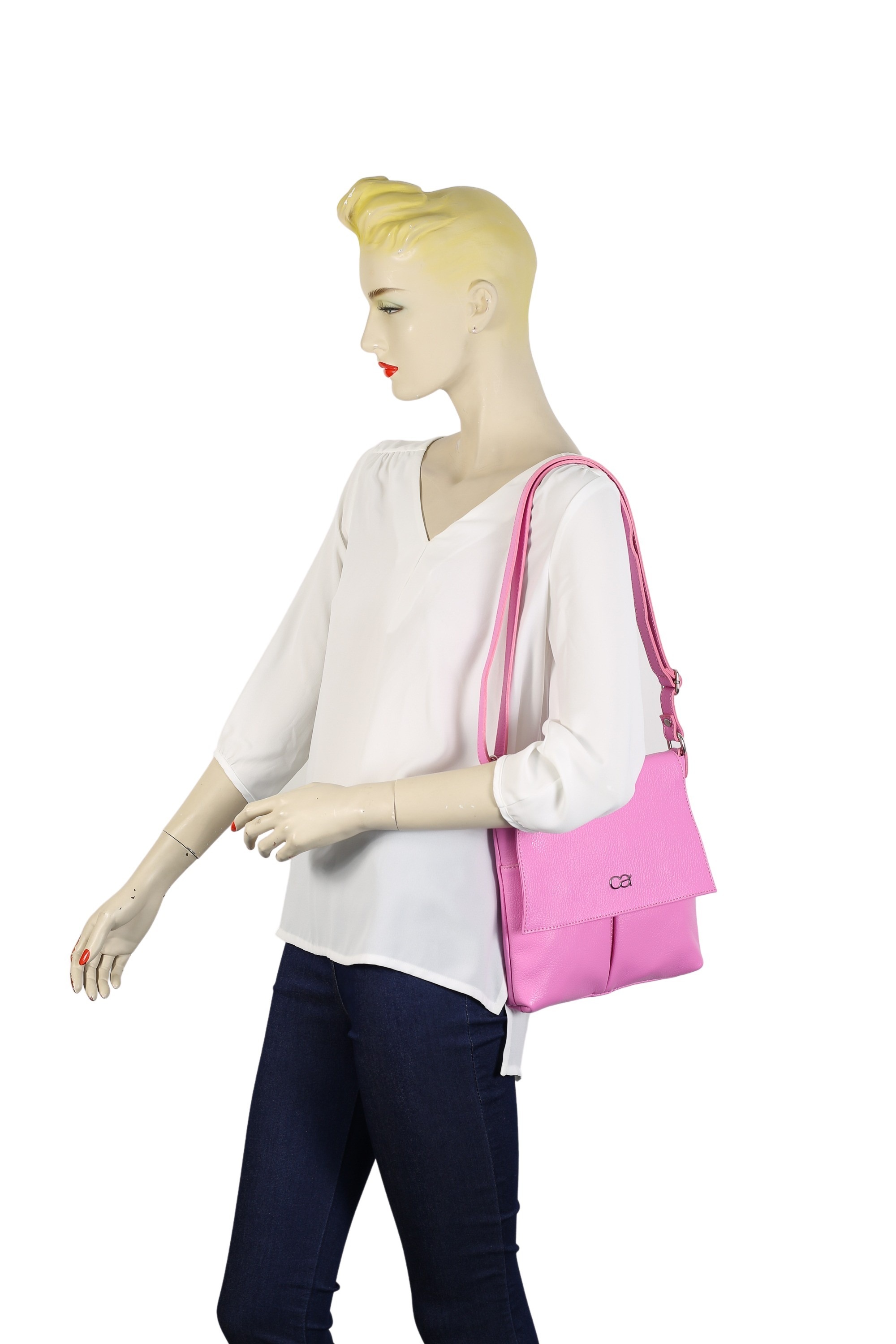 COLLEZIONE ALESSANDRO Umhängetasche »München«, Echtes Leder mit vielen Fächern
