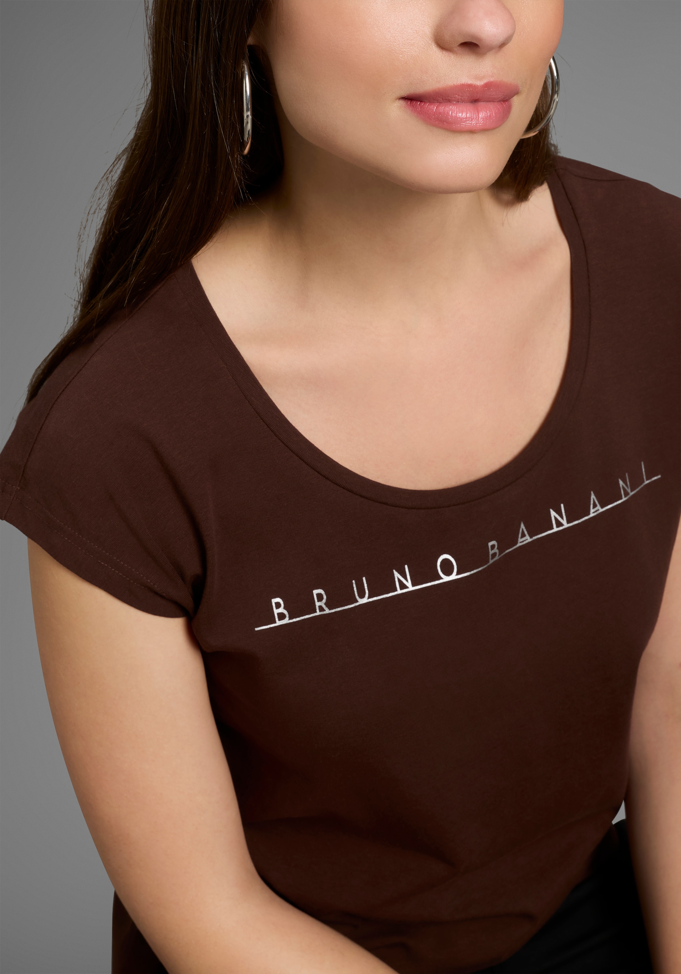 Bruno Banani T-Shirt, mit Foil Print - NEUE KOLLEKTION