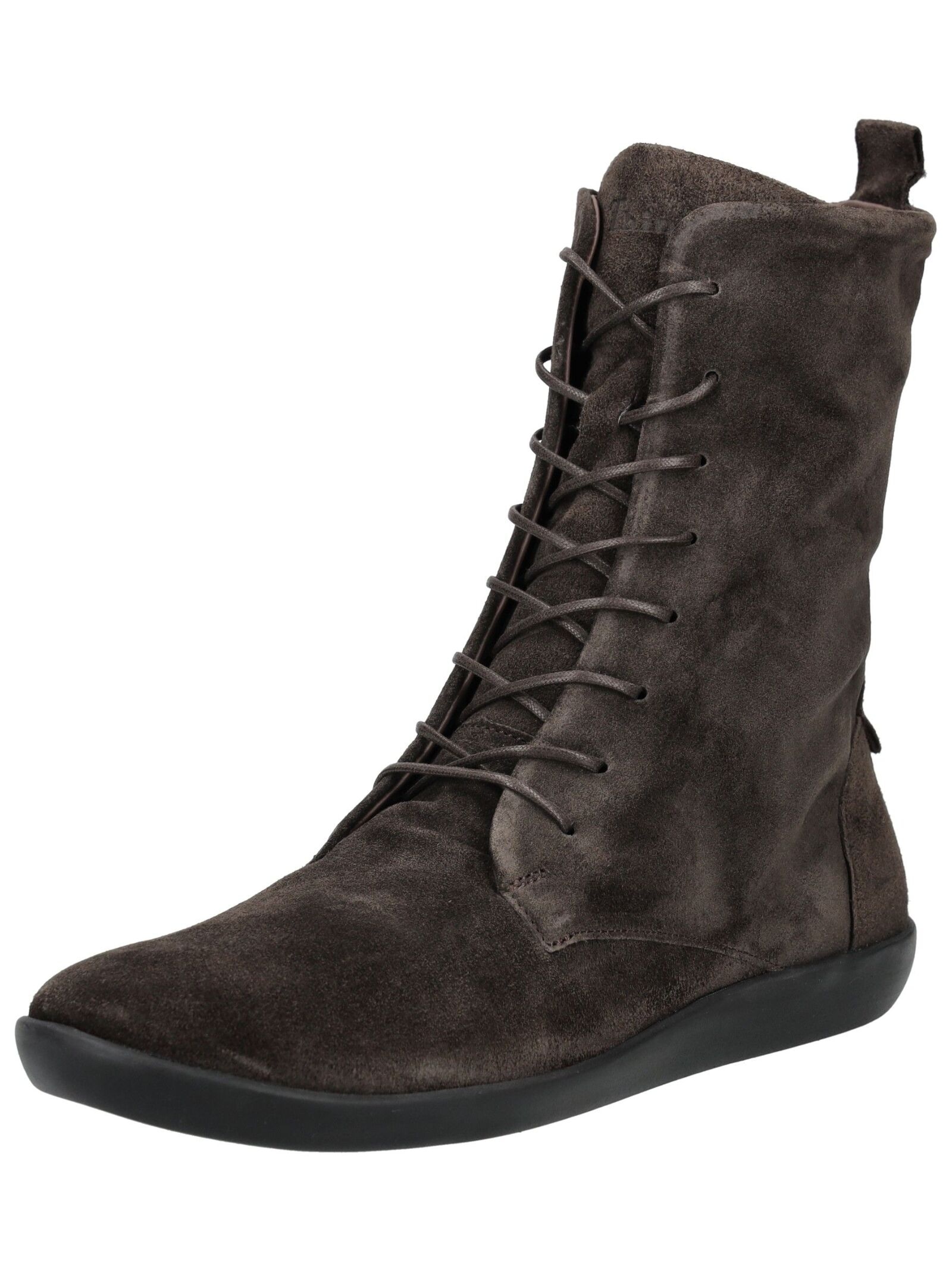 Think Schnürstiefelette "Think Stiefelette Veloursleder" günstig online kaufen