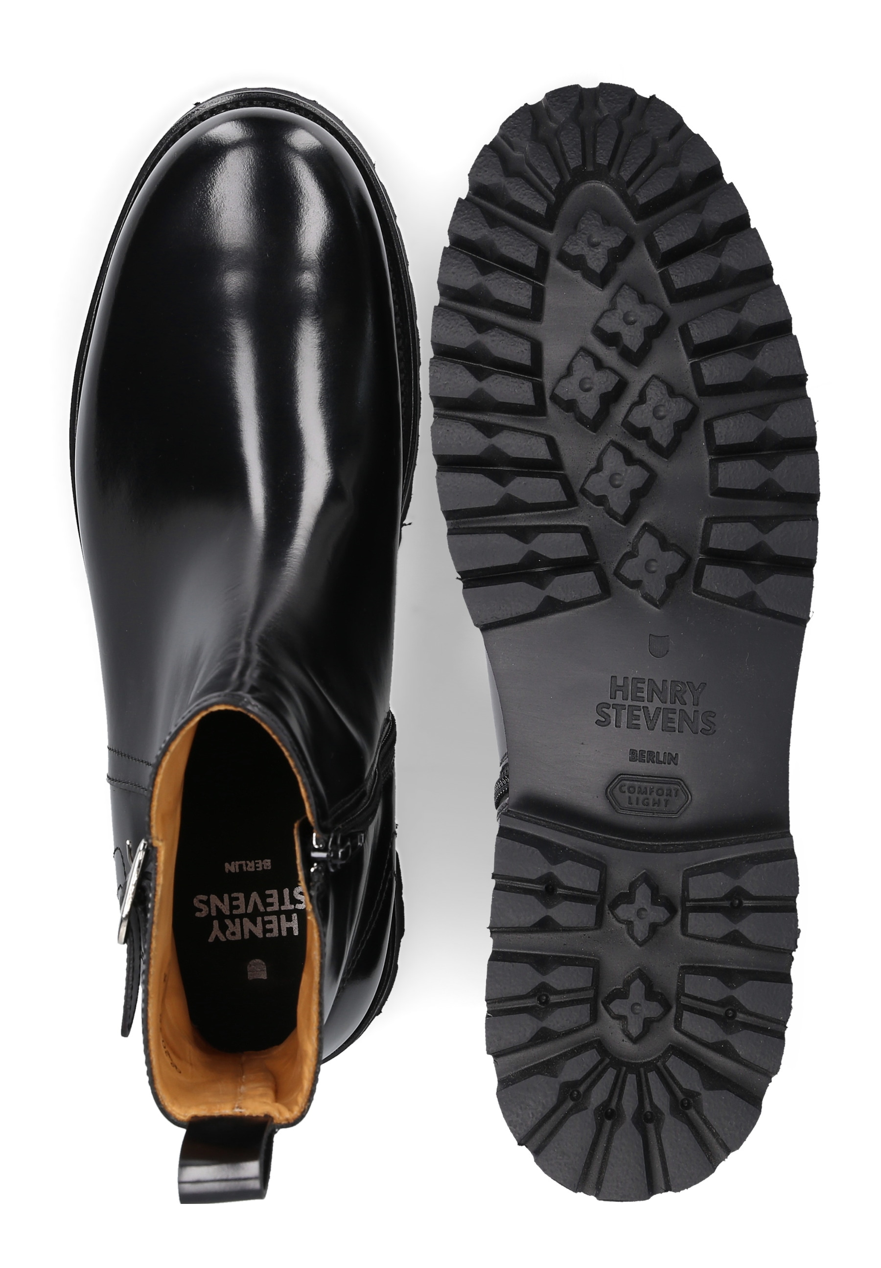 Henry Stevens Chelseaboots »Harry JPB«  Herren Businessschuh Jodhpur-Boot hangefertigt, Lederschuh