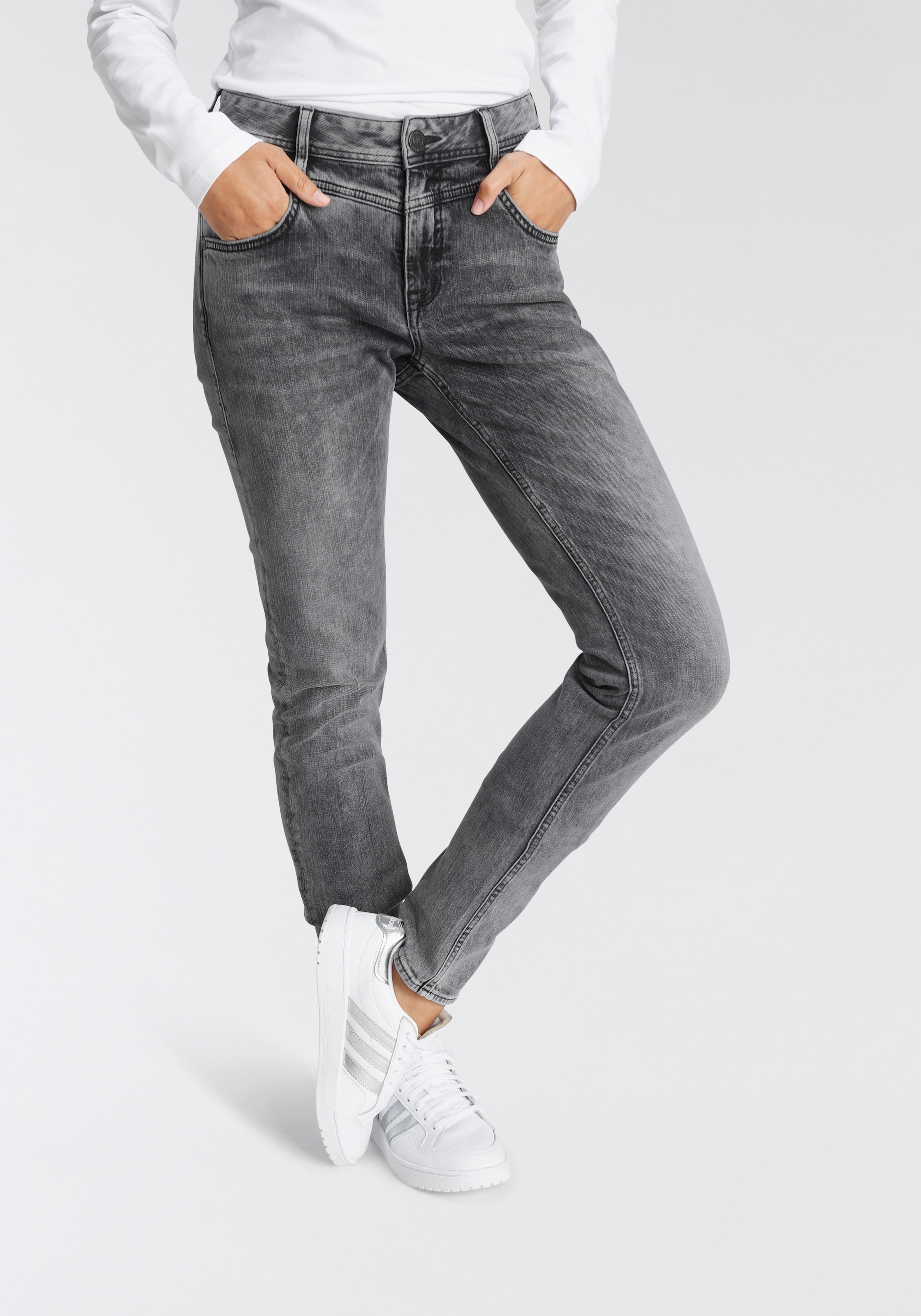 Slim-fit-Jeans »PEPPY SLIM POWERSTRETCH«, Normal Waist