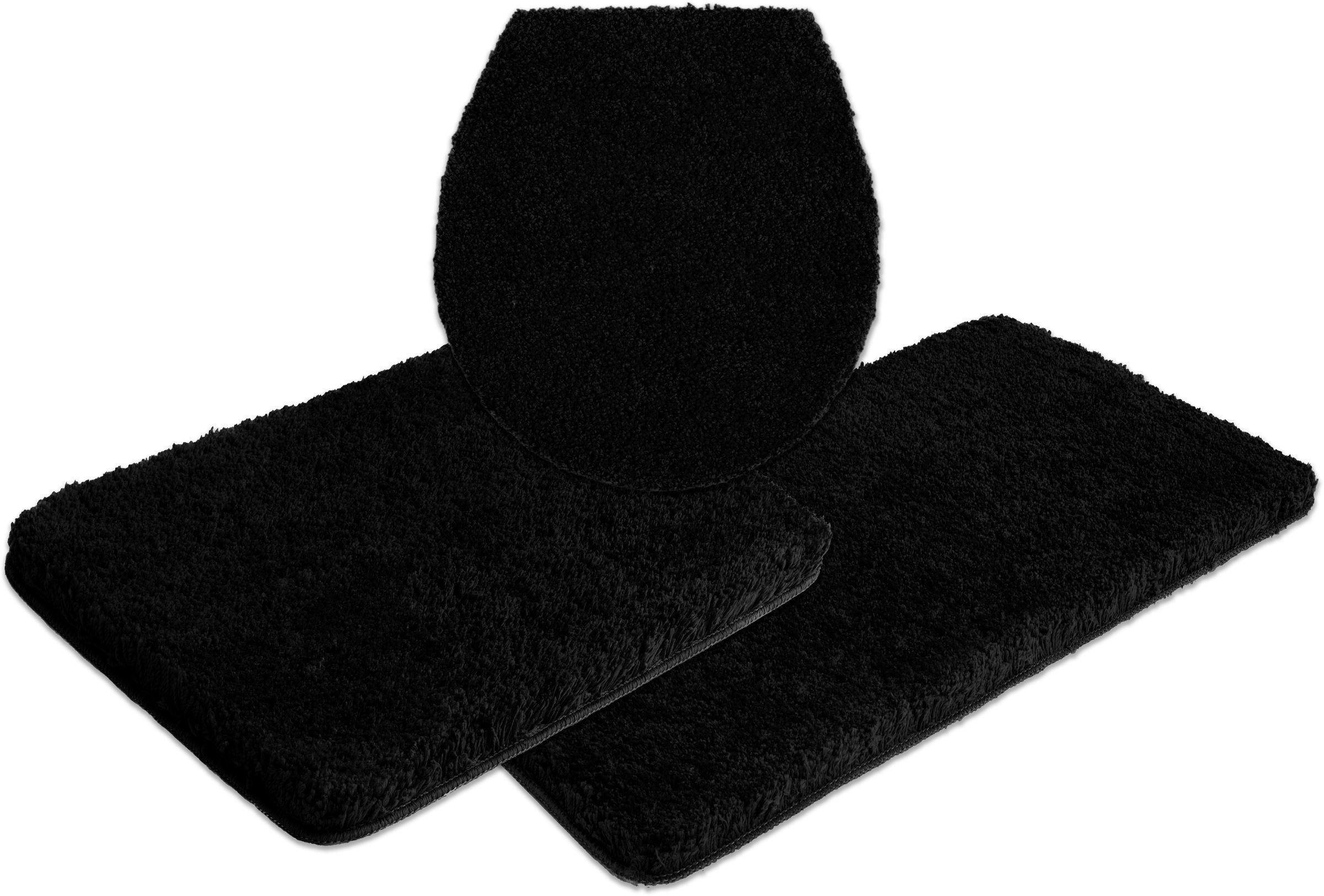 my home Badematte "Sanremo, Badvorleger, Badezimmer Teppich, sehr weich" Hö günstig online kaufen