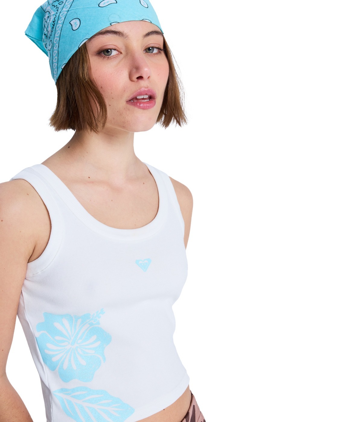 Tanktop ROXY "Keep It Cool", Damen, Gr. XS, coconut milk, Obermaterial: 95% Walkfrottier, 5% Elasthan;, Tops Tanktop 3