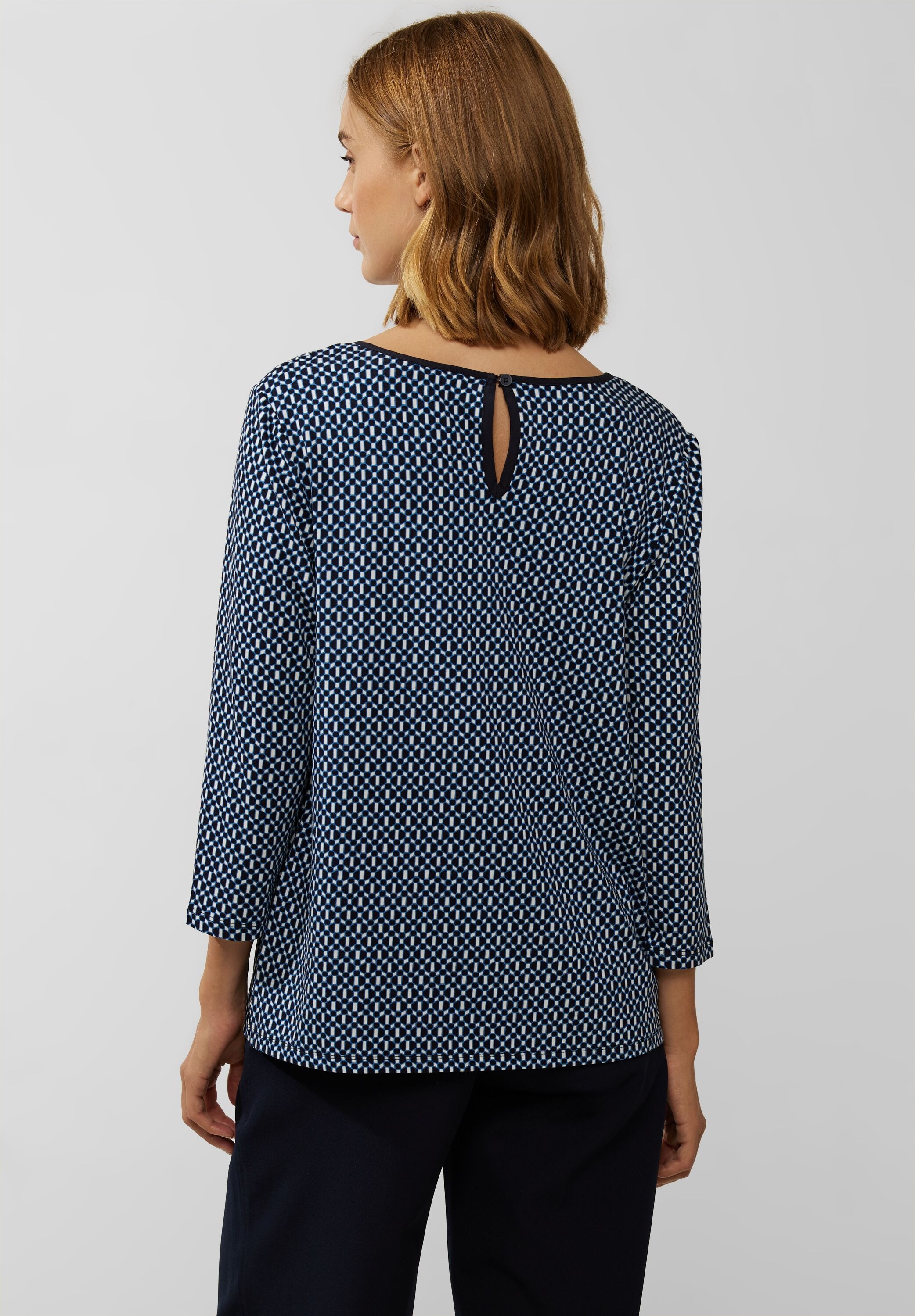 STREET ONE 3/4-Arm-Shirt, mit 3/4 Ärmeln