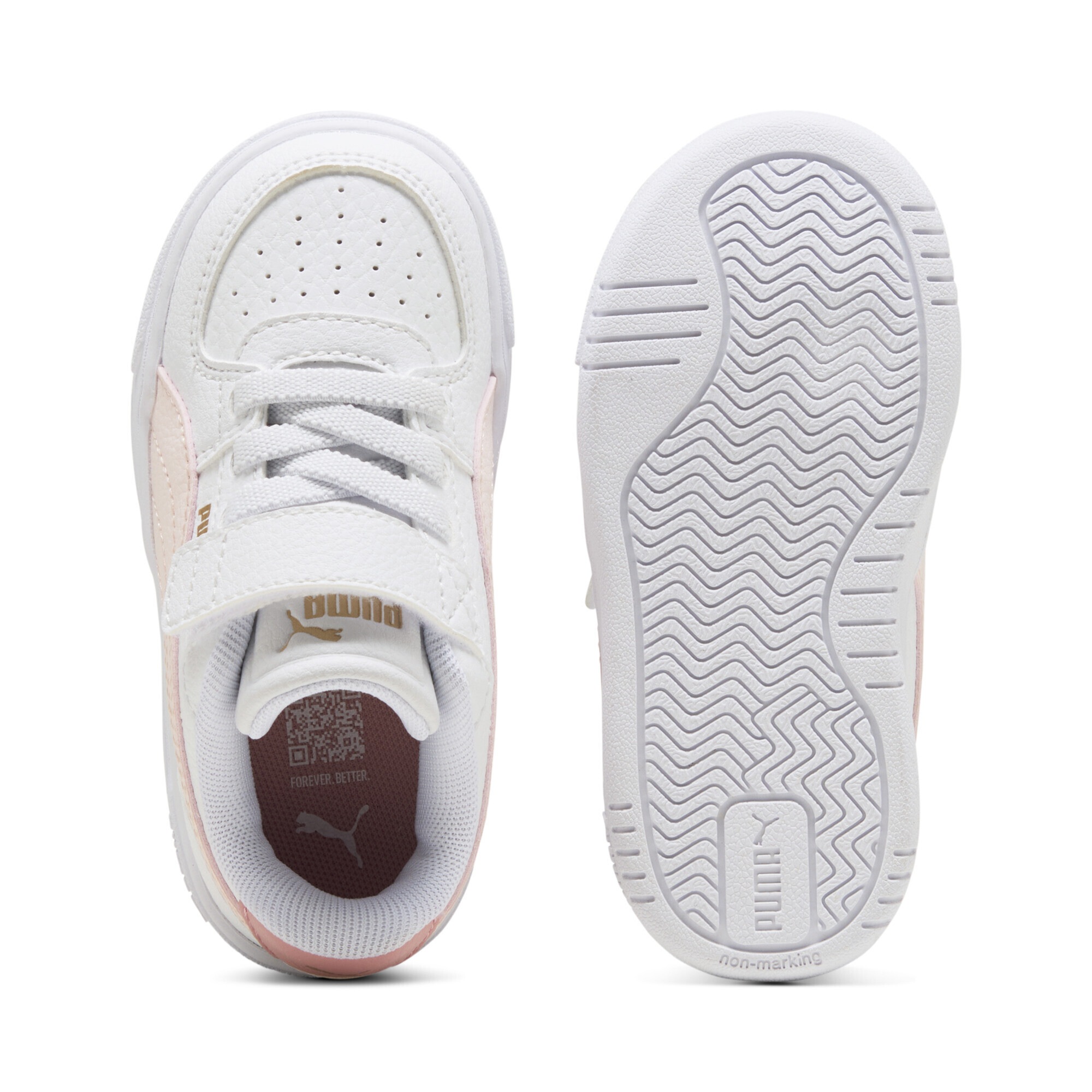 Puma Caven III Sneakers Kids White Pink 24 3