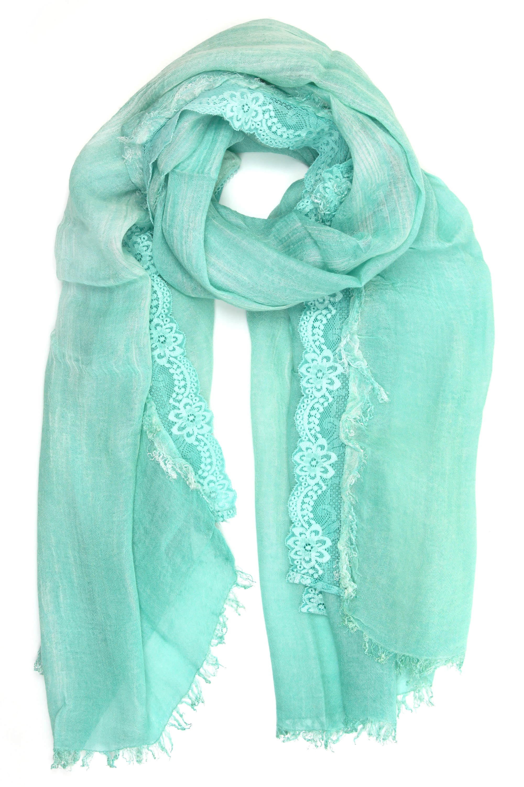COLLEZIONE ALESSANDRO Modeschal "Elsa" 1 Stk. tlg. aus Naturmaterial, mit S günstig online kaufen