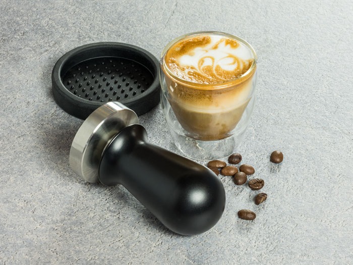 Buddy's Tamper »Buddy´s Bar - Barista Edition«, (Set, 2 tlg.), Premium, Kaffee Verdichter, rostfreier Edelstahl, Espresso Stempel