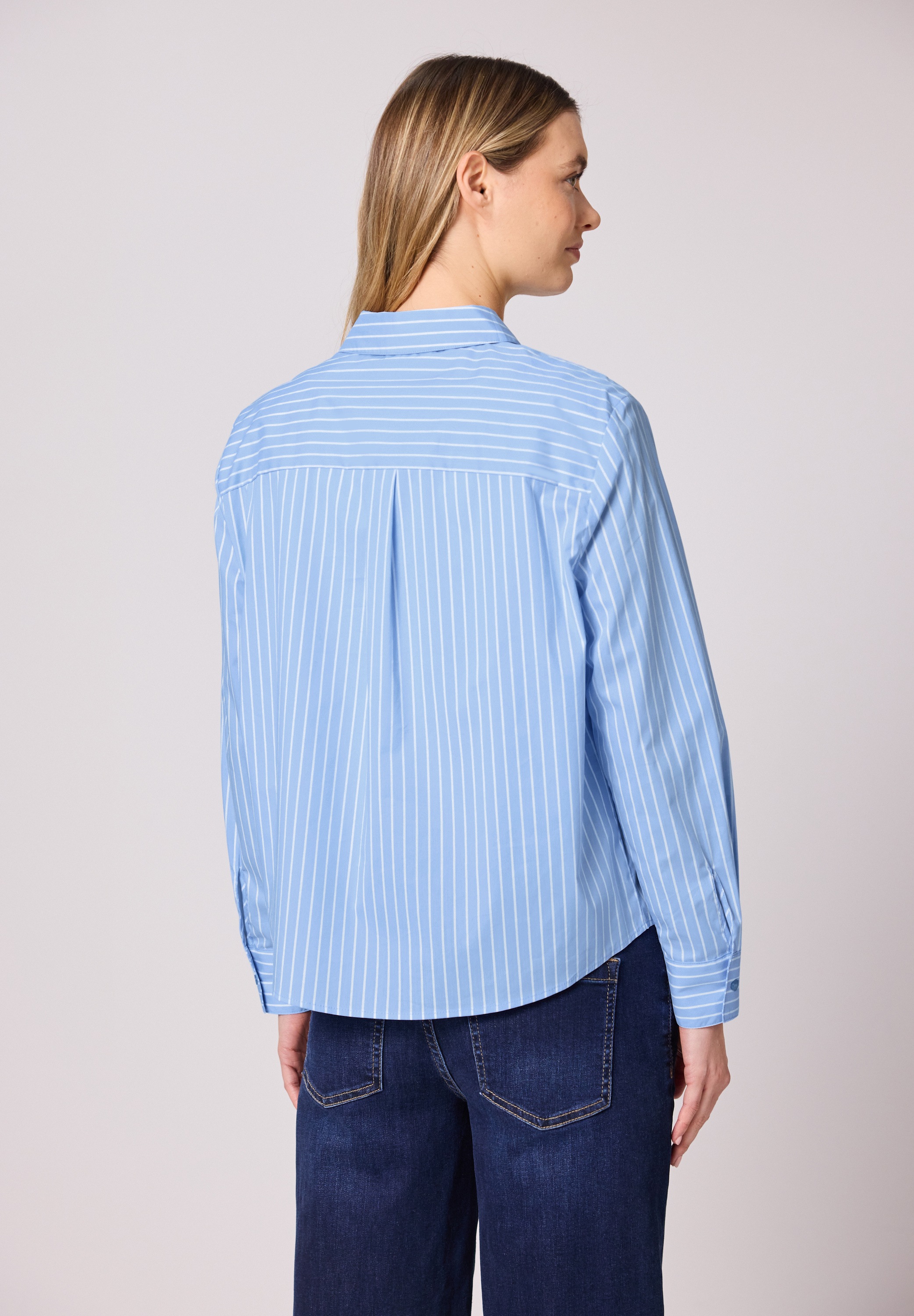 STREET ONE Langarmbluse mit Brusttasche günstig online kaufen