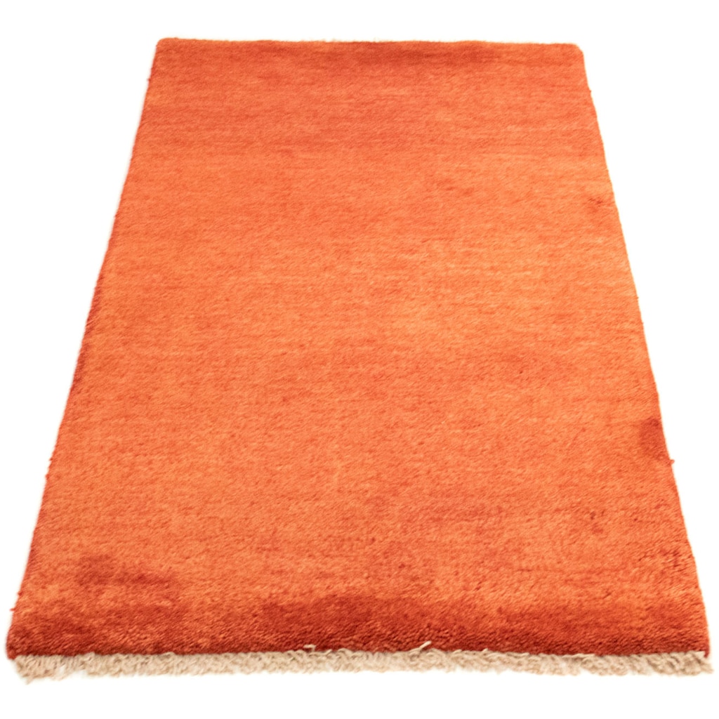 morgenland Wollteppich »Gabbeh Teppich handgeknüpft terrakotta«, rechteckig, handgeknüpft