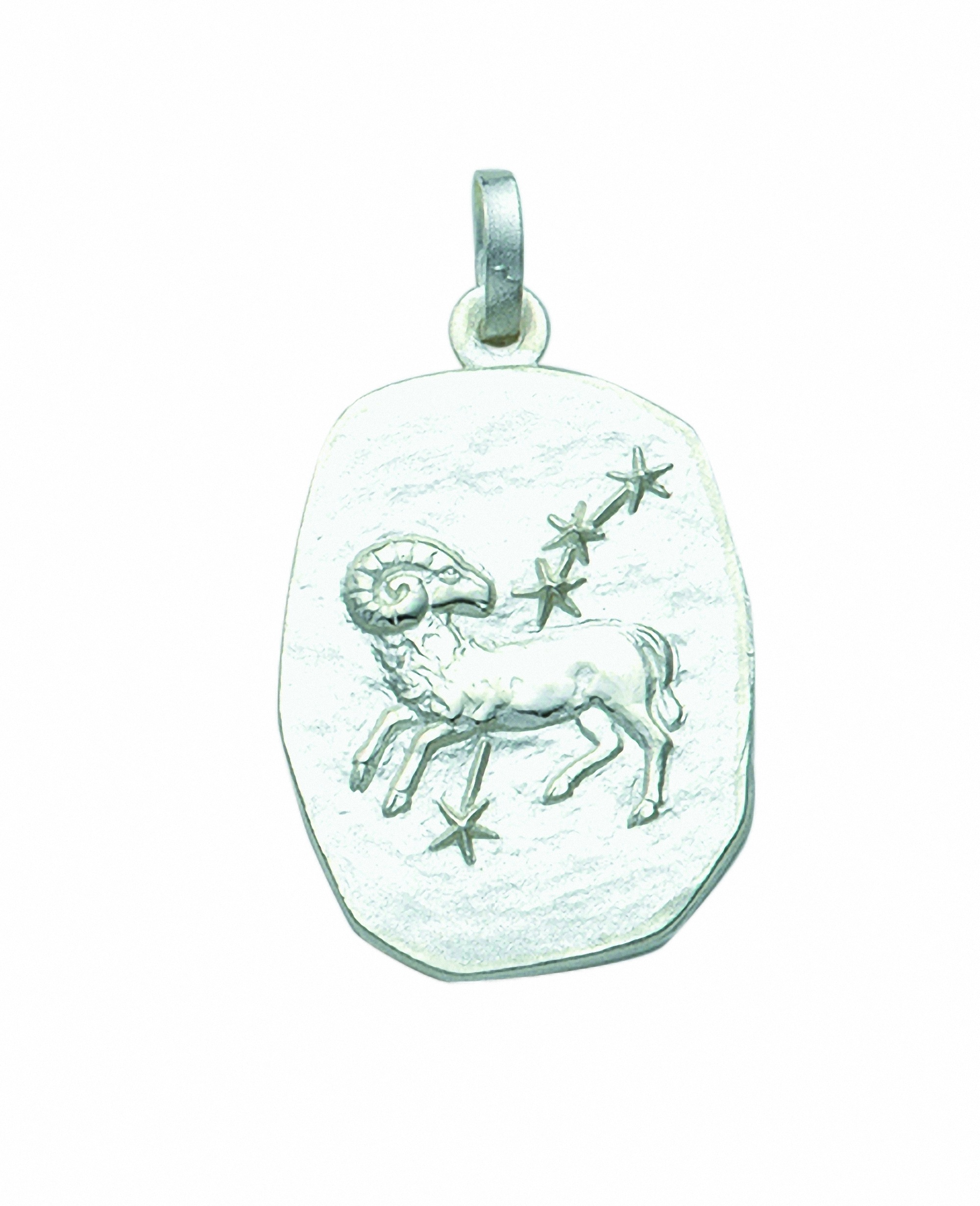 ADELIA ́S Damen Kettenanhänger "Damen & Herren 925 Silber Sternzeichen Anhänger Widder", Damen, Widder, Silber 925 (Sterlingsilber), silber, Silber