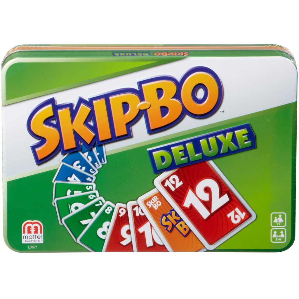 Mattel games Spiel »Skip-Bo Deluxe Metallbox«