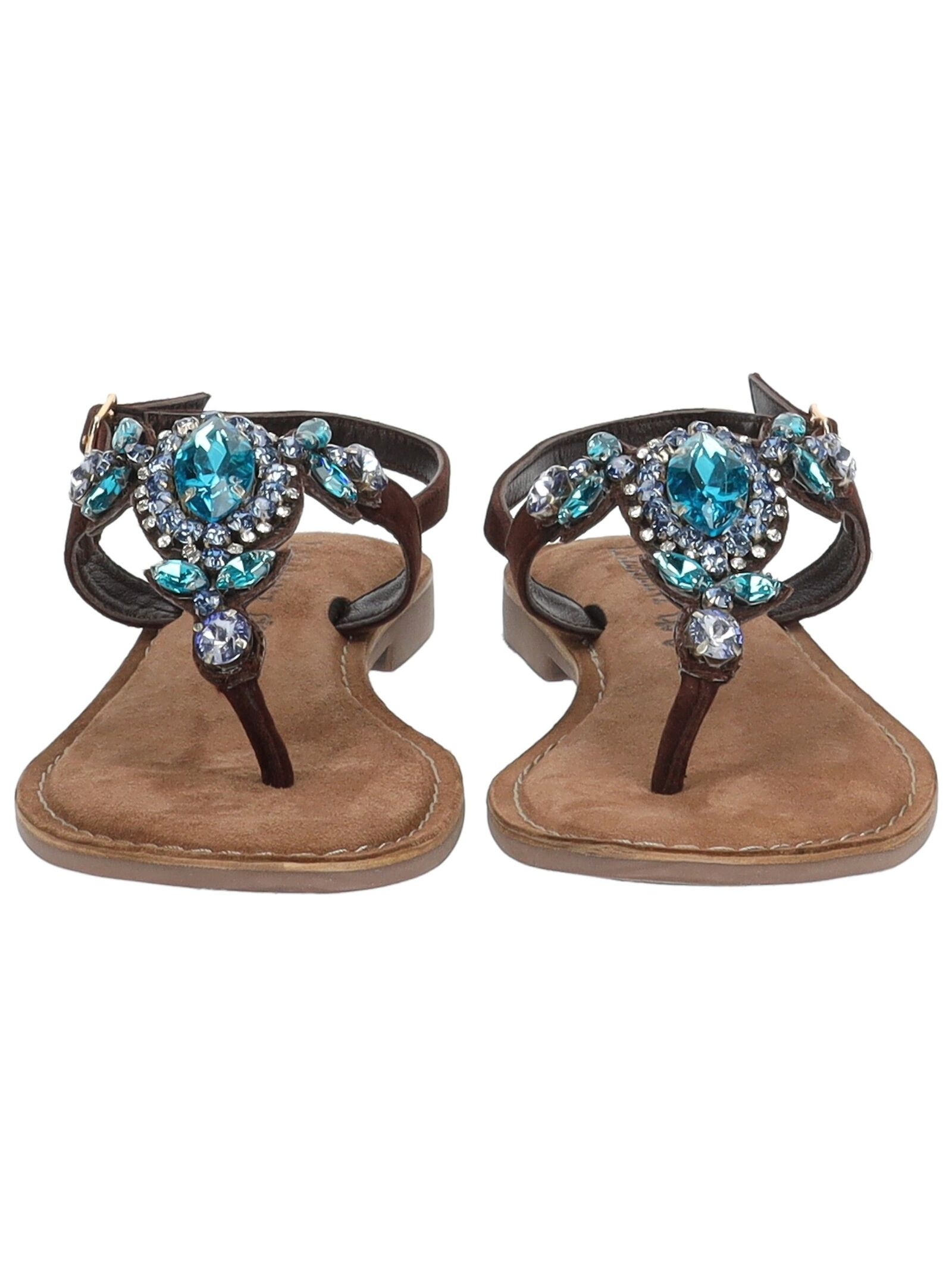 Thumbnail - Lazamani Zehentrenner "Lazamani Zehensteg Veloursleder/Textil"